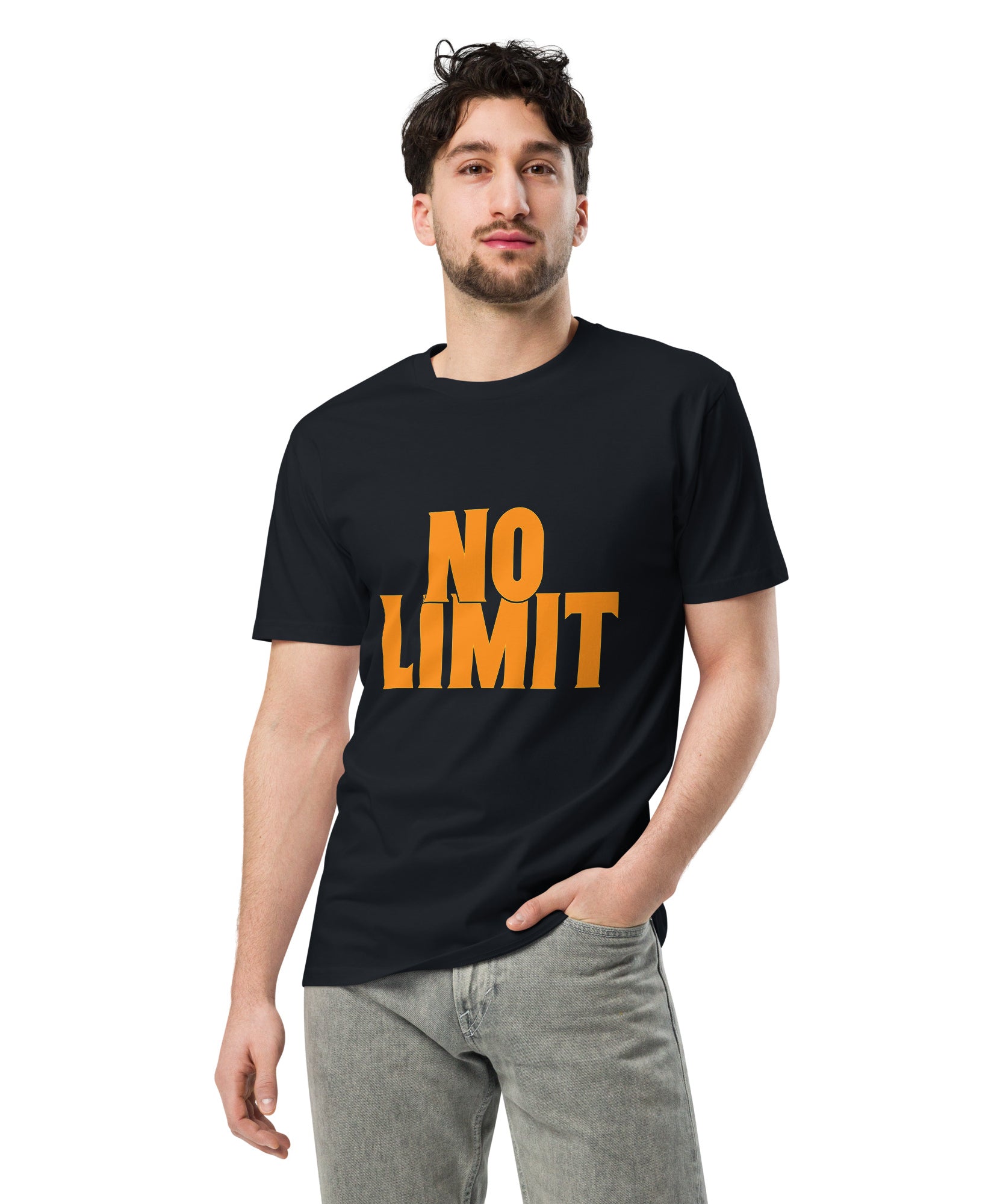 NO LIMIT Premium Unisex Cotton T-Shirt | Gallory Hive