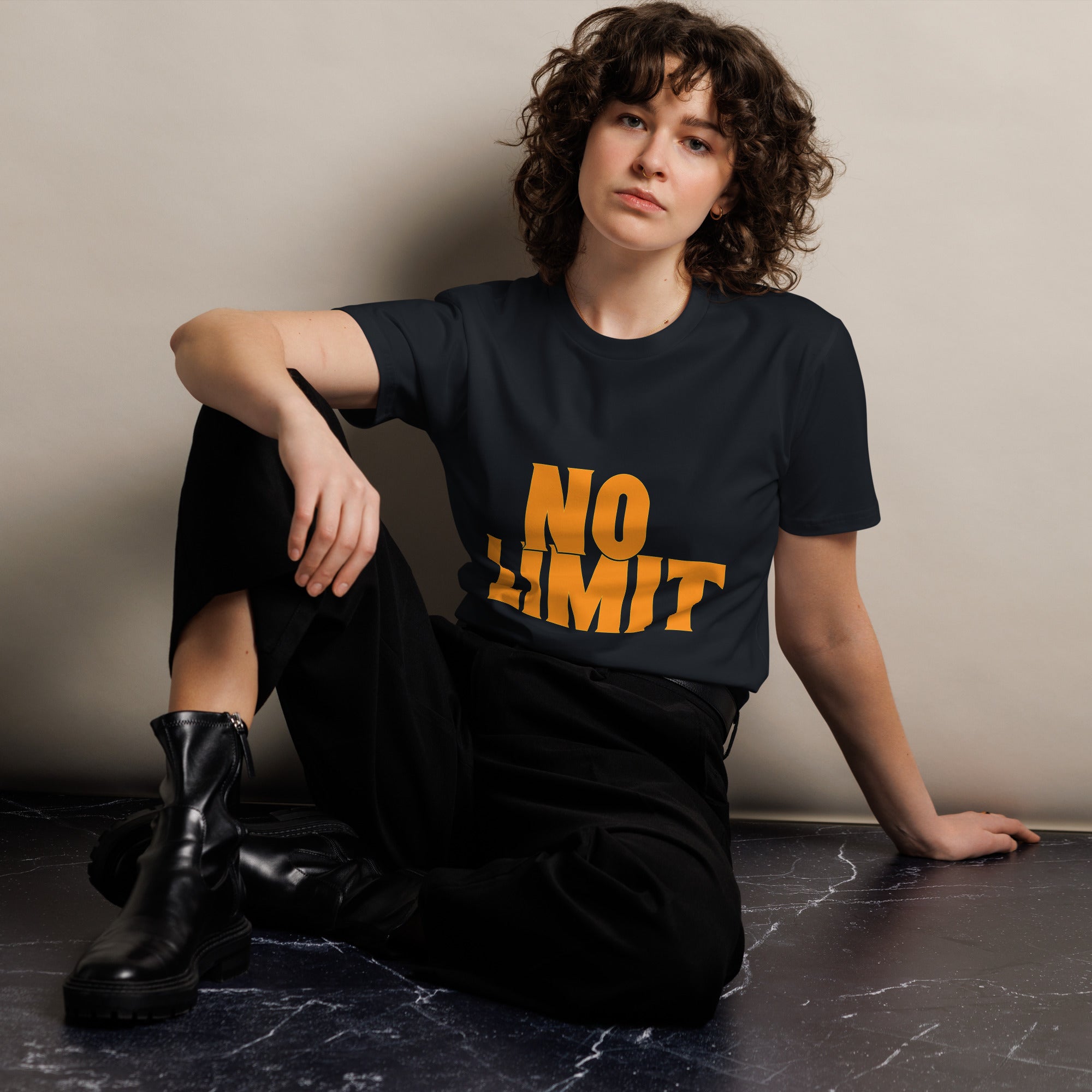 NO LIMIT Premium Unisex Cotton T-Shirt | Gallory Hive