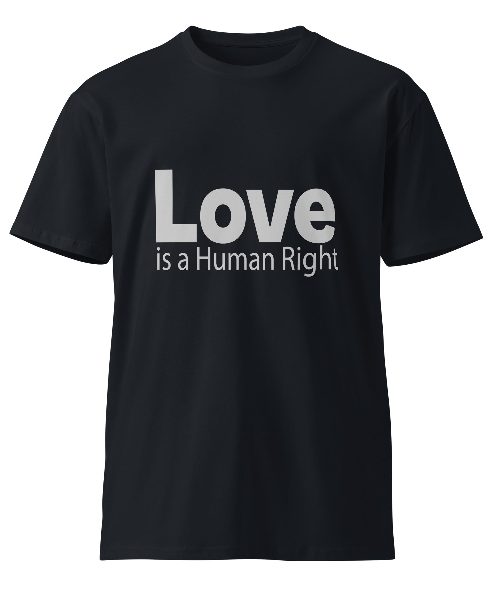 Love Is Human Right Unisex Premium Cotton T-Shirt | Gallory Hive