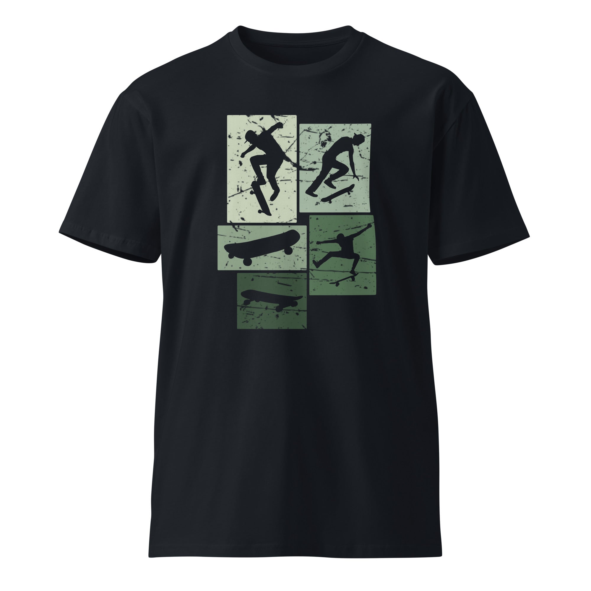Vintage Skateboarding Cotton Premium T-Shirt | Gallory Hive