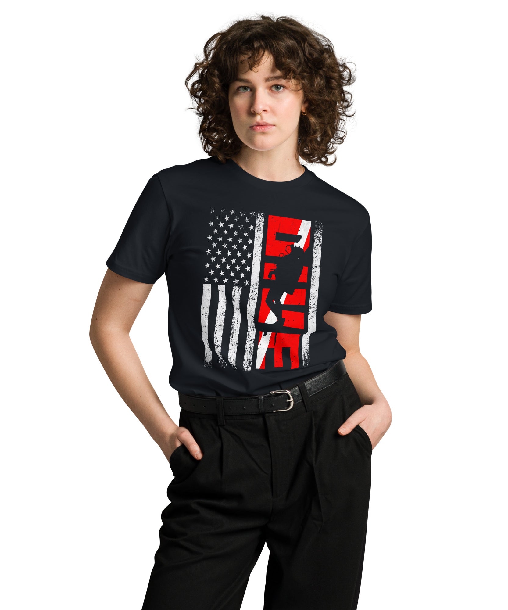 Scuba Dive Unisex Premium Cotton T-Shirt | Gallory Hive