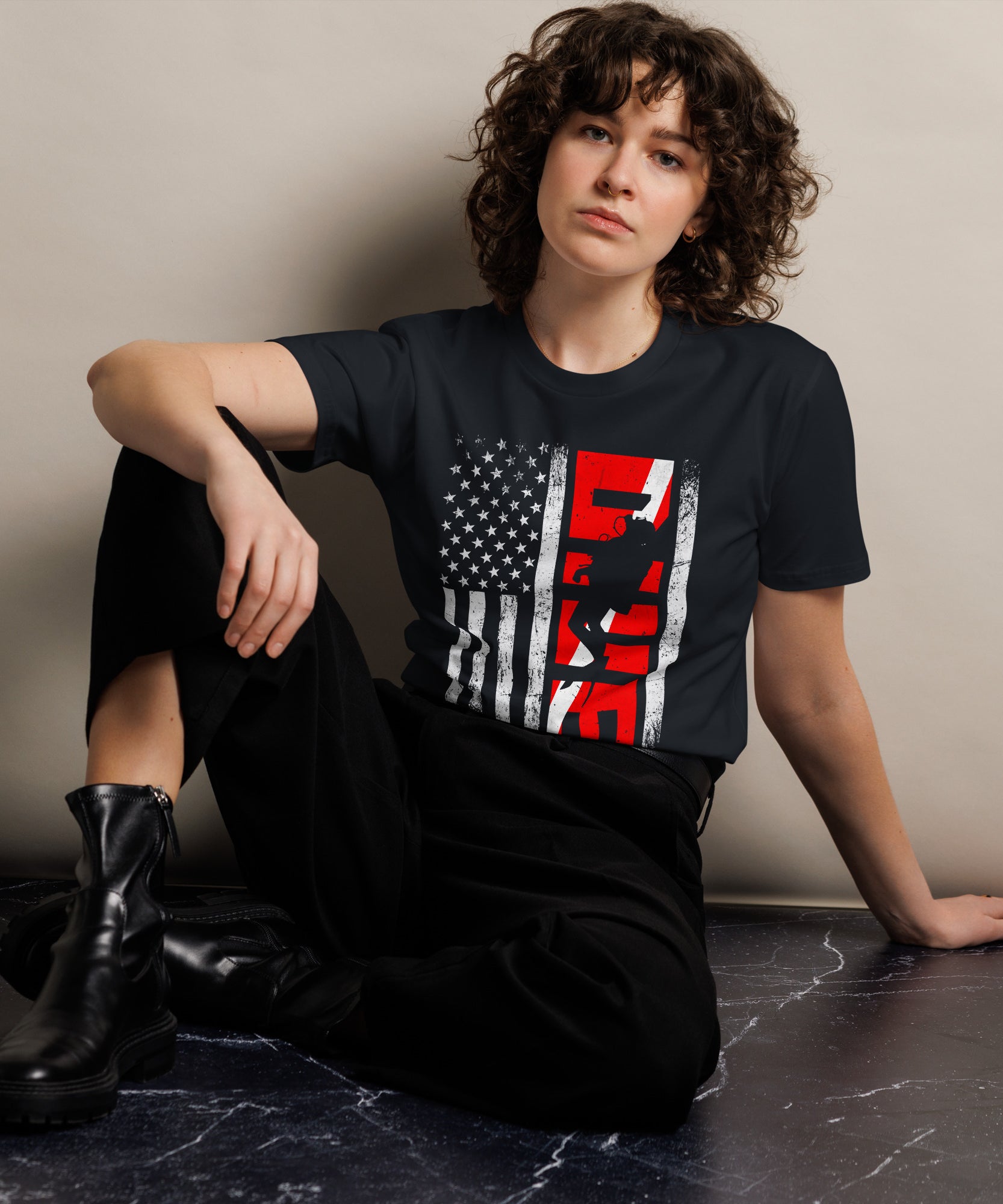 Scuba Dive Unisex Premium Cotton T-Shirt | Gallory Hive
