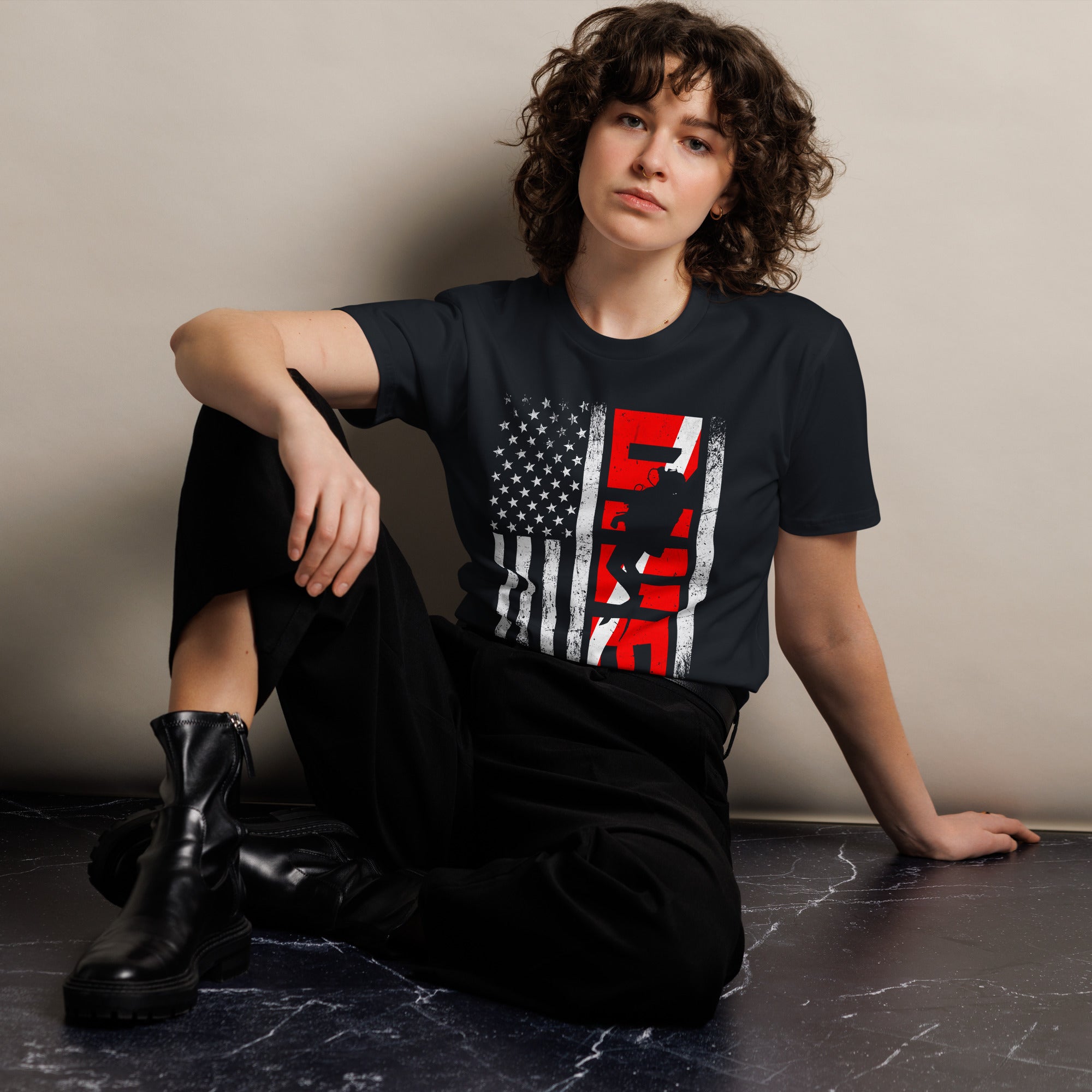 Scuba Dive Unisex Premium Cotton T-Shirt | Gallory Hive