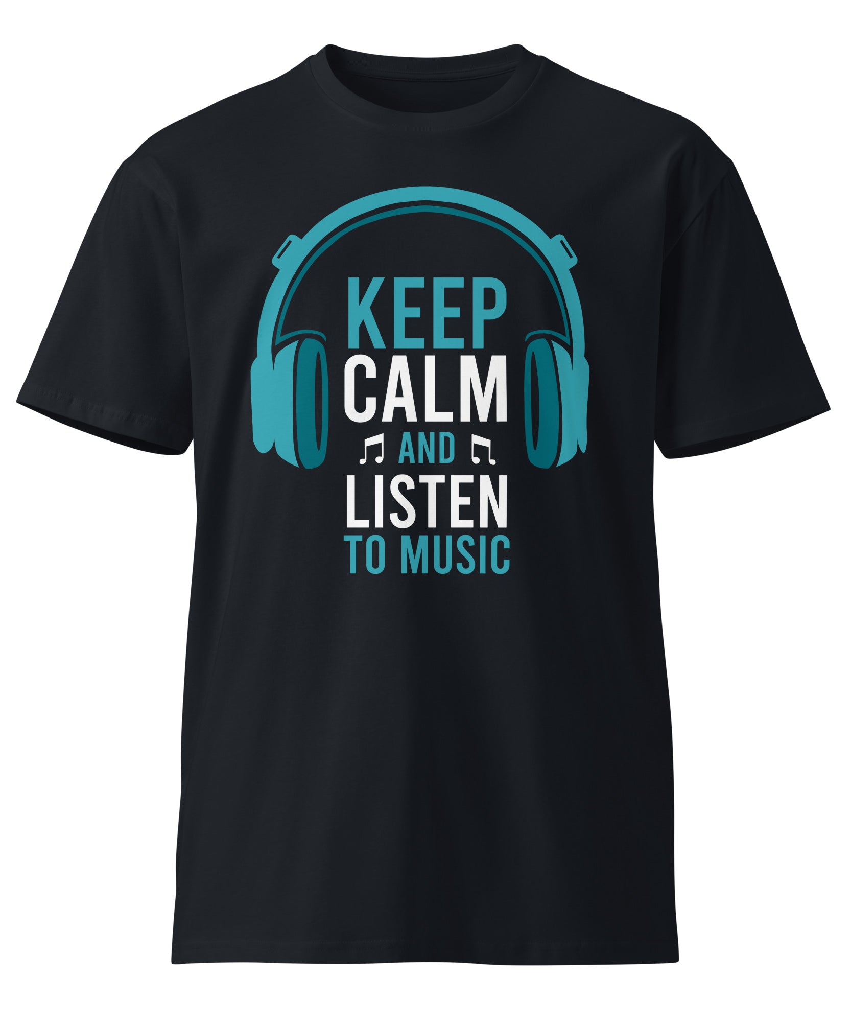 Keep Calm Listen Music Lover T-Shirt | Gallory Hive