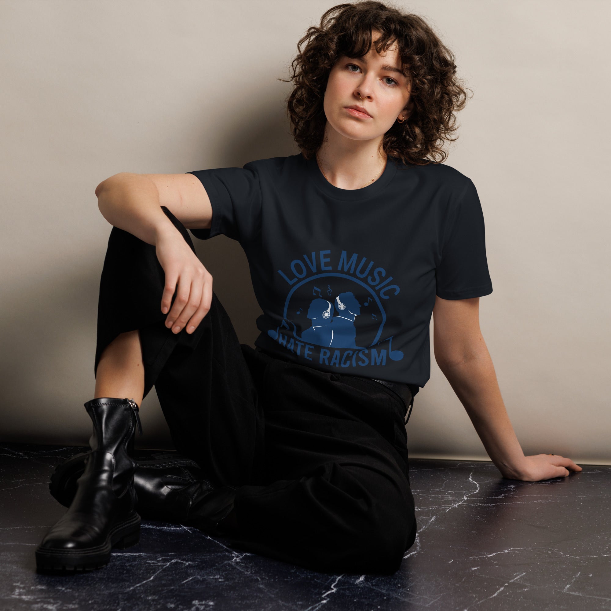 Love Music Hate Racism T-Shirt | Gallory Hive