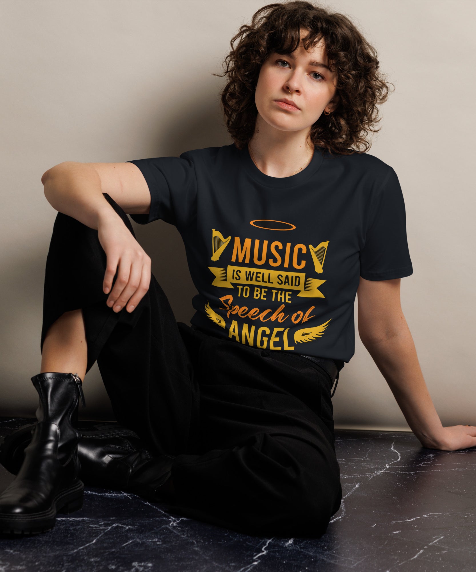 Music Is the Speech of Angels T-Shirt | Gallory Hive