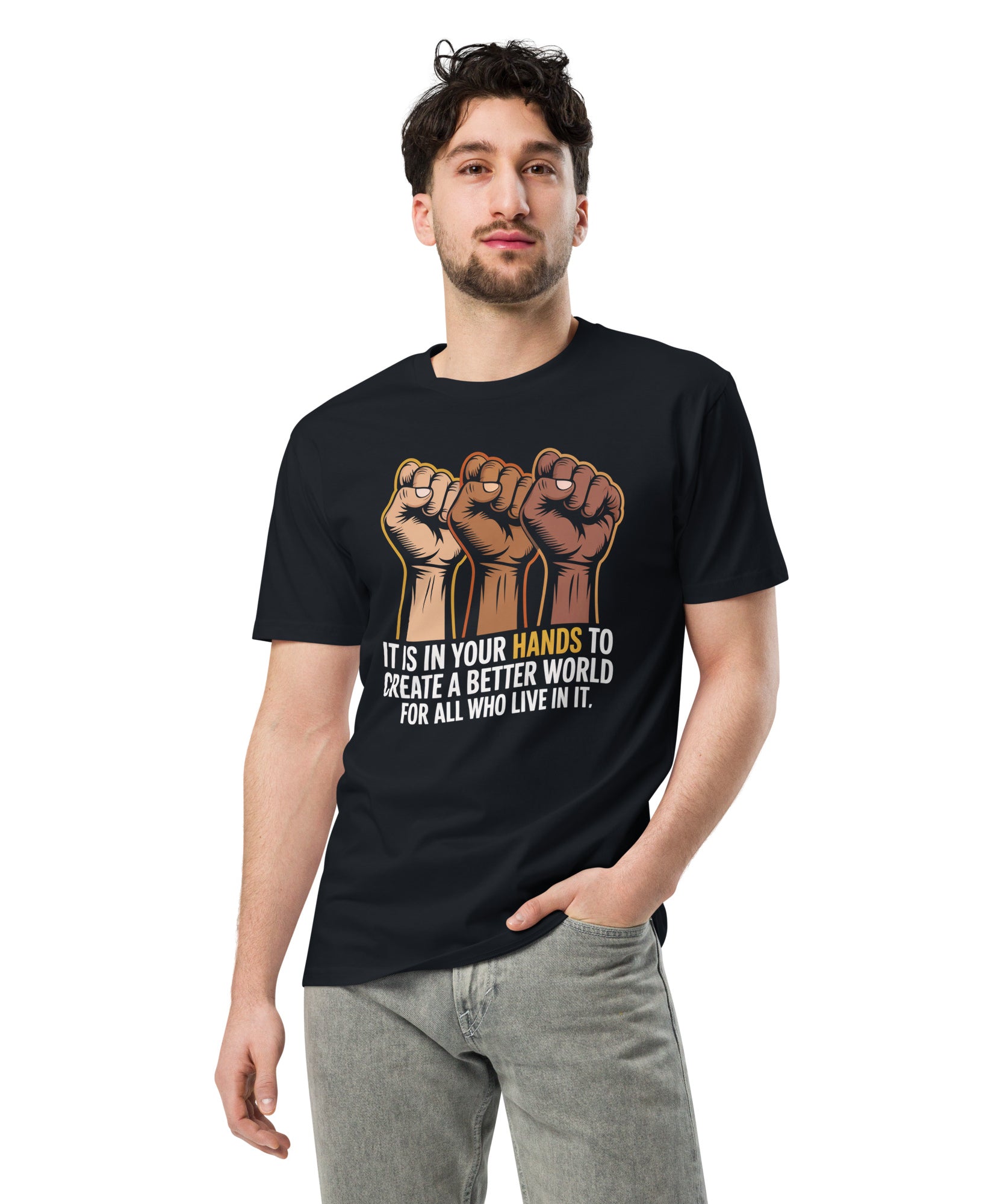 Inspirational Quote Unisex Premium Cotton T-Shirt | Gallory Hive