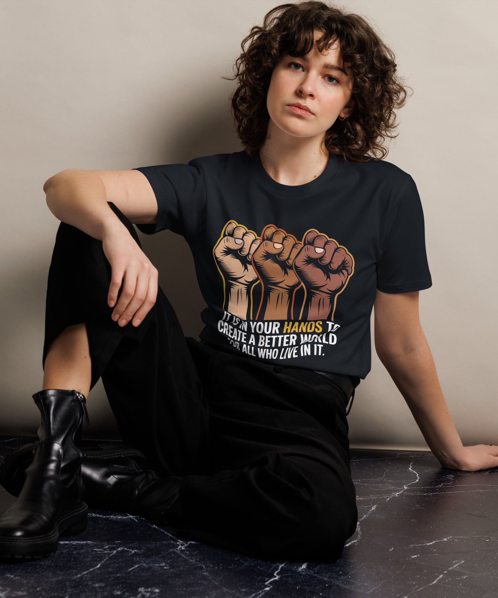 Inspirational Quote Unisex Premium Cotton T-Shirt | Gallory Hive