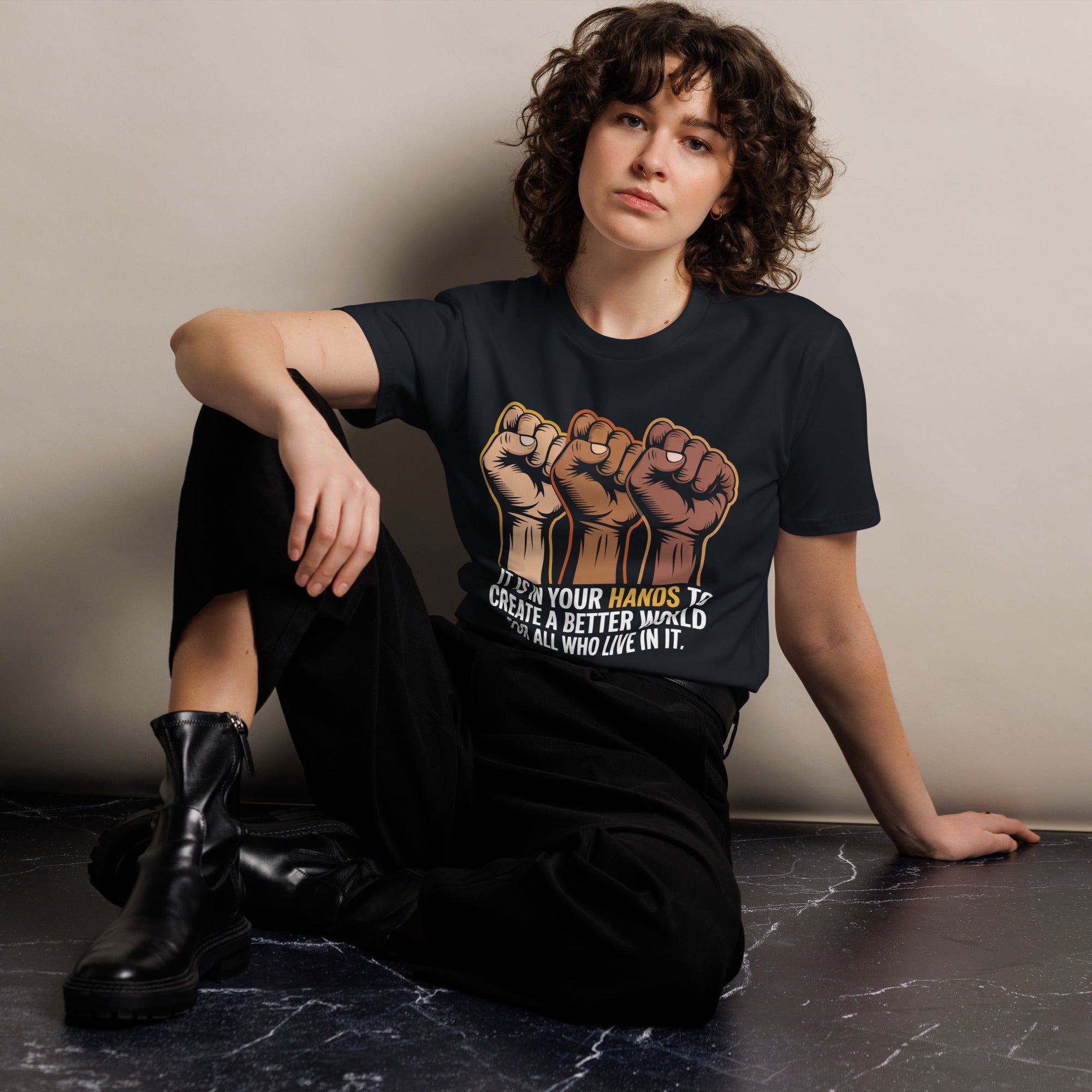Inspirational Quote Unisex Premium Cotton T-Shirt | Gallory Hive