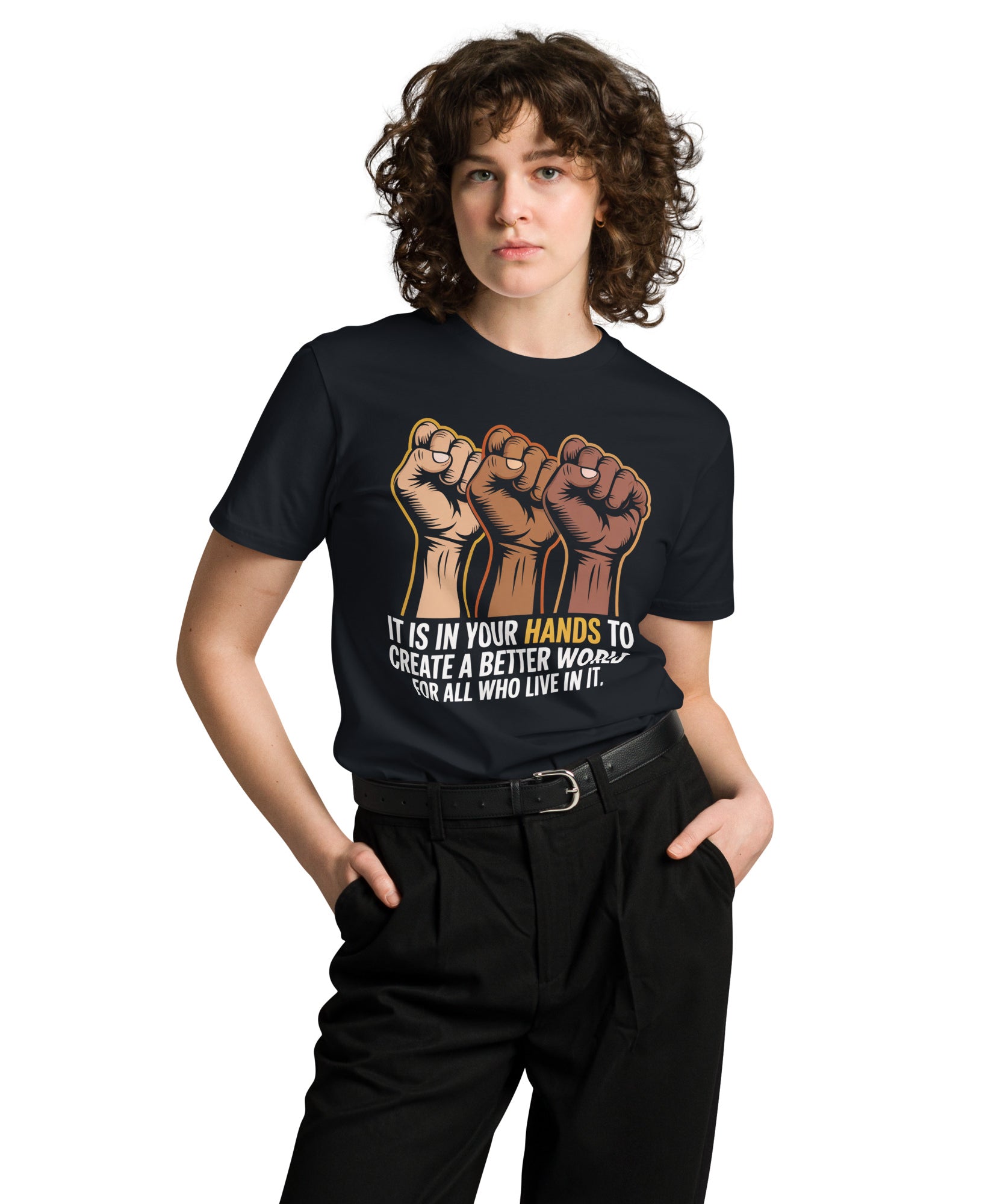 Inspirational Quote Unisex Premium Cotton T-Shirt | Gallory Hive