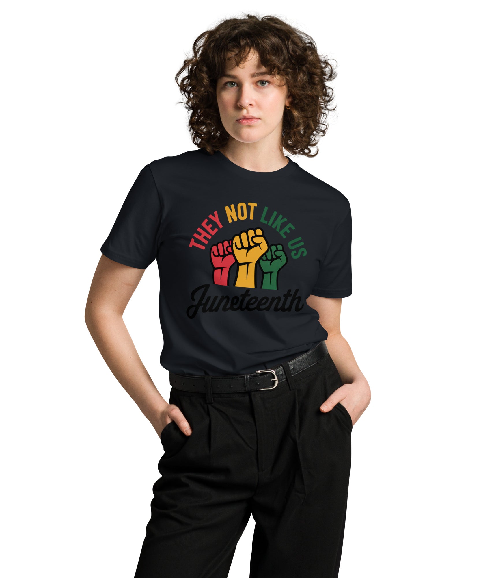 They Not Like Us Graphic Unisex Premium Cotton T-Shirt | Gallory Hive