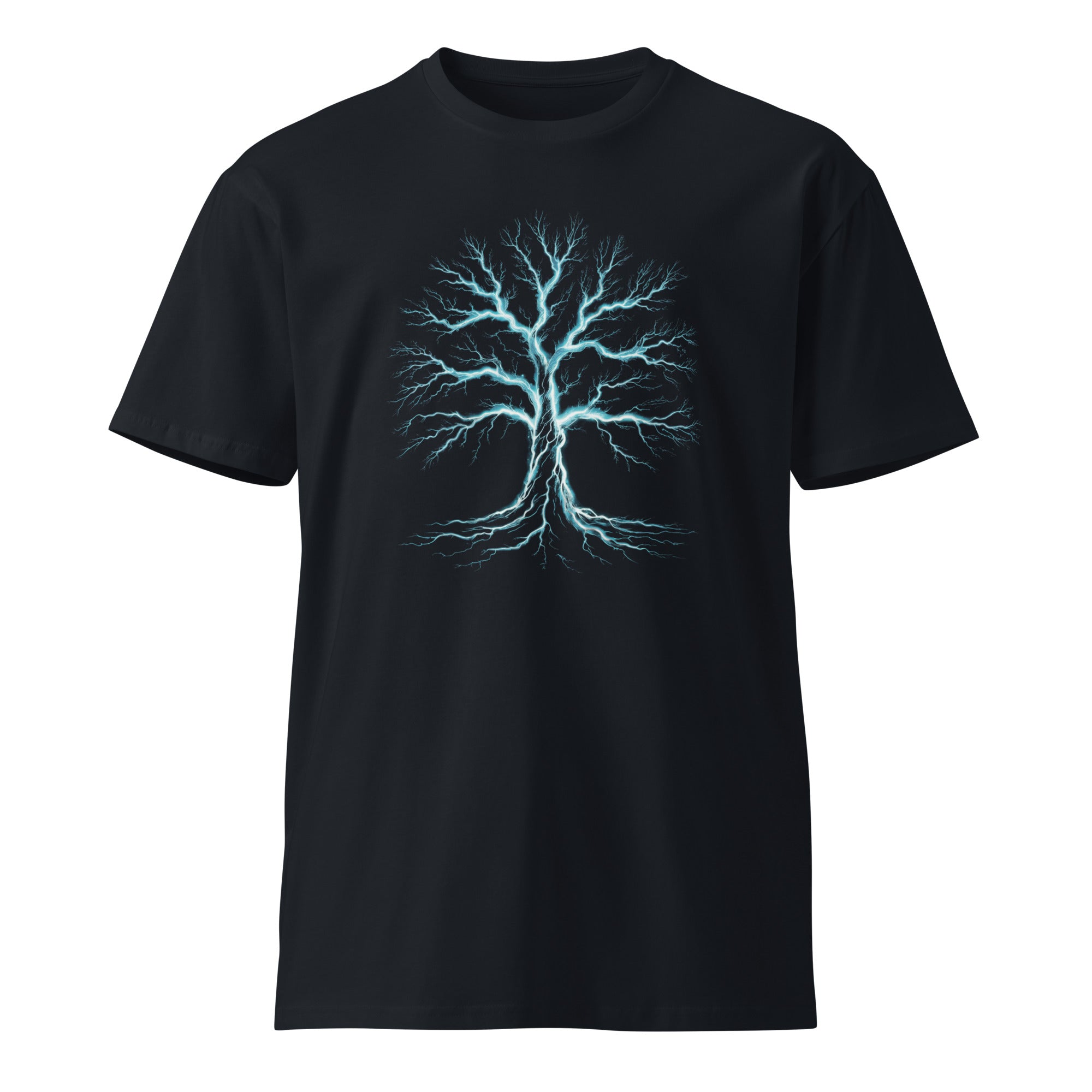 Glowing Mystic Tree of Life Graphic Unisex Premium T-shirt | Gallory Hive