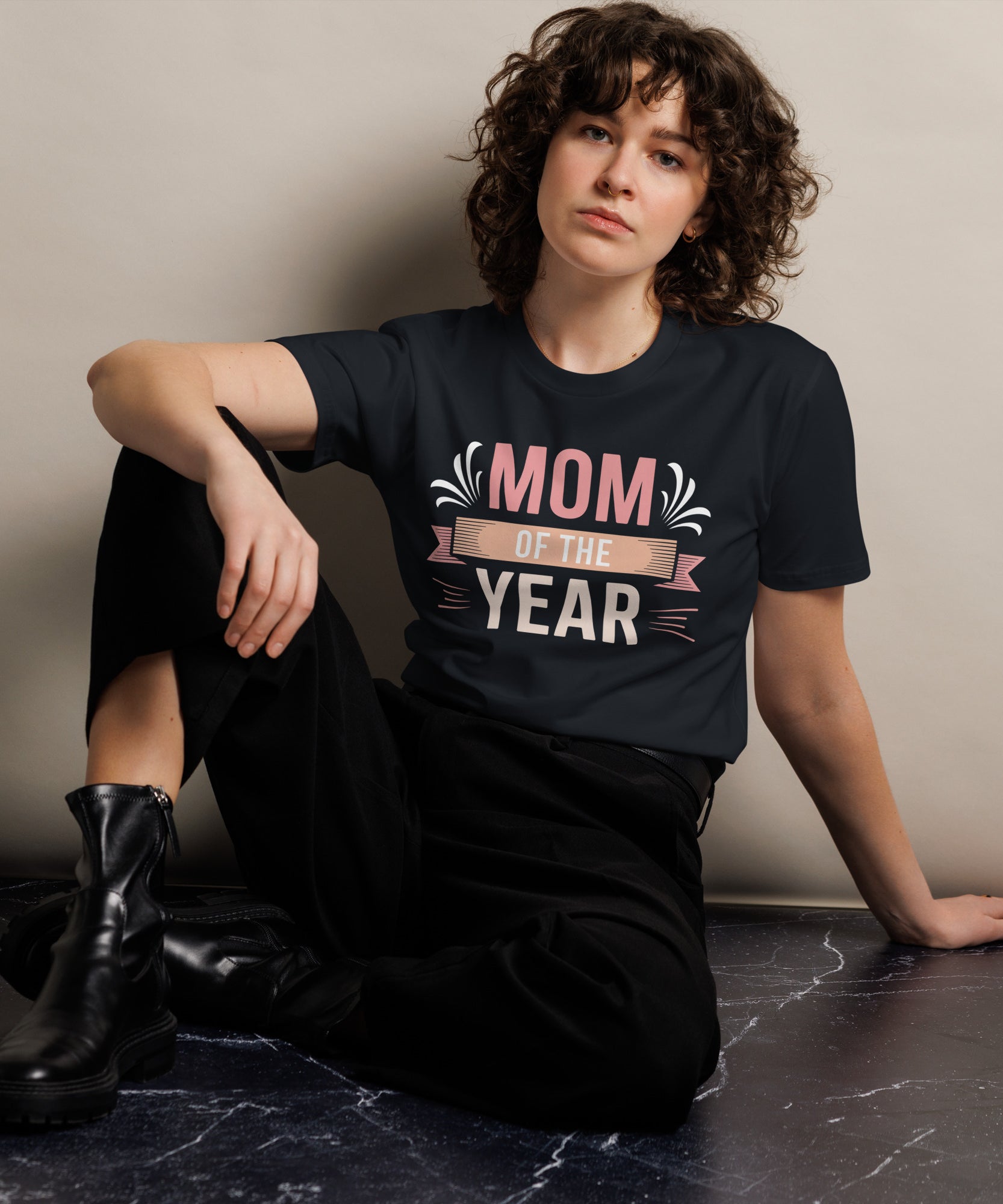 Mom of the Year Funny Mother's Day Premium T-shirt | Gallory Hive