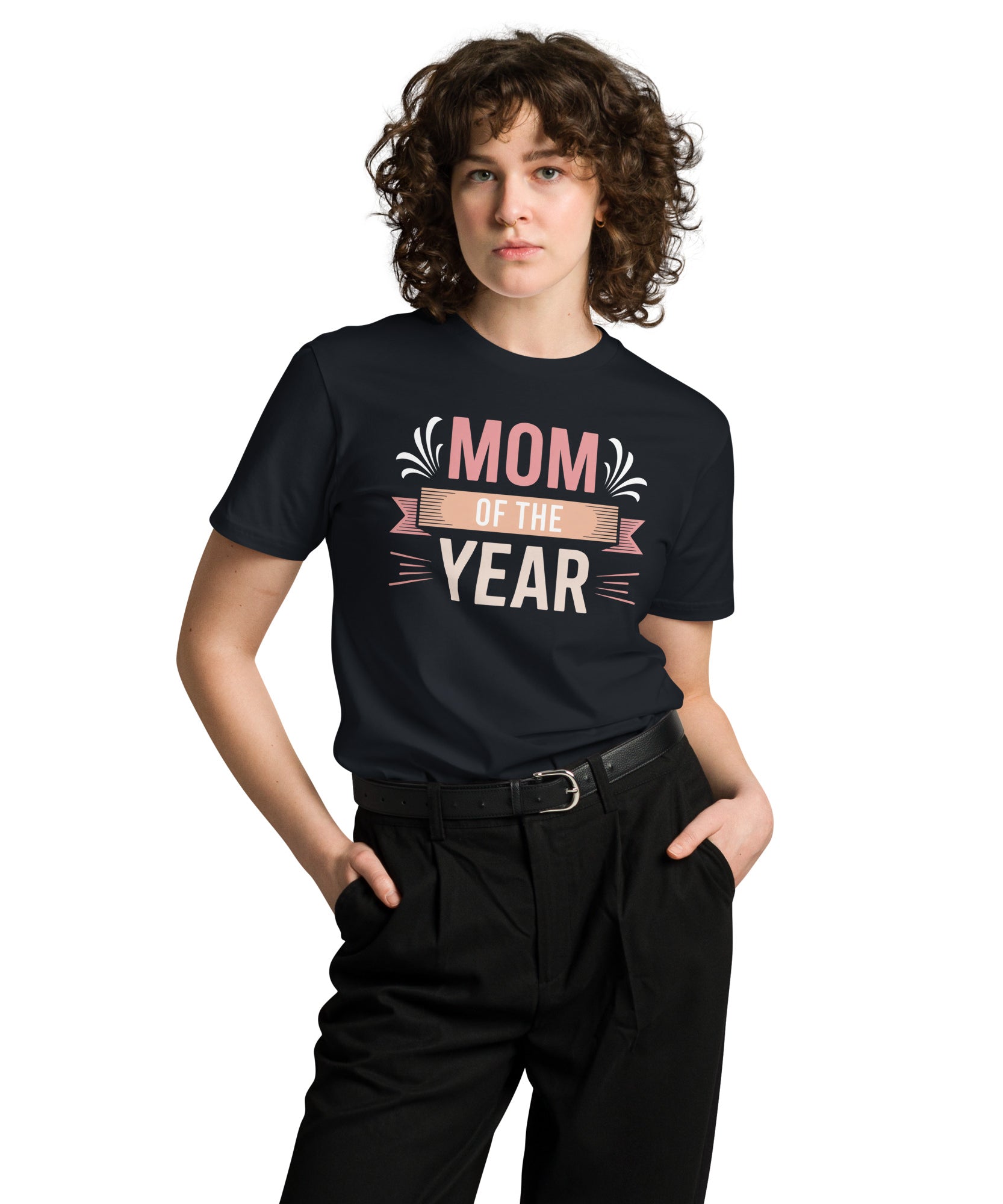 Mom of the Year Funny Mother's Day Premium T-shirt | Gallory Hive