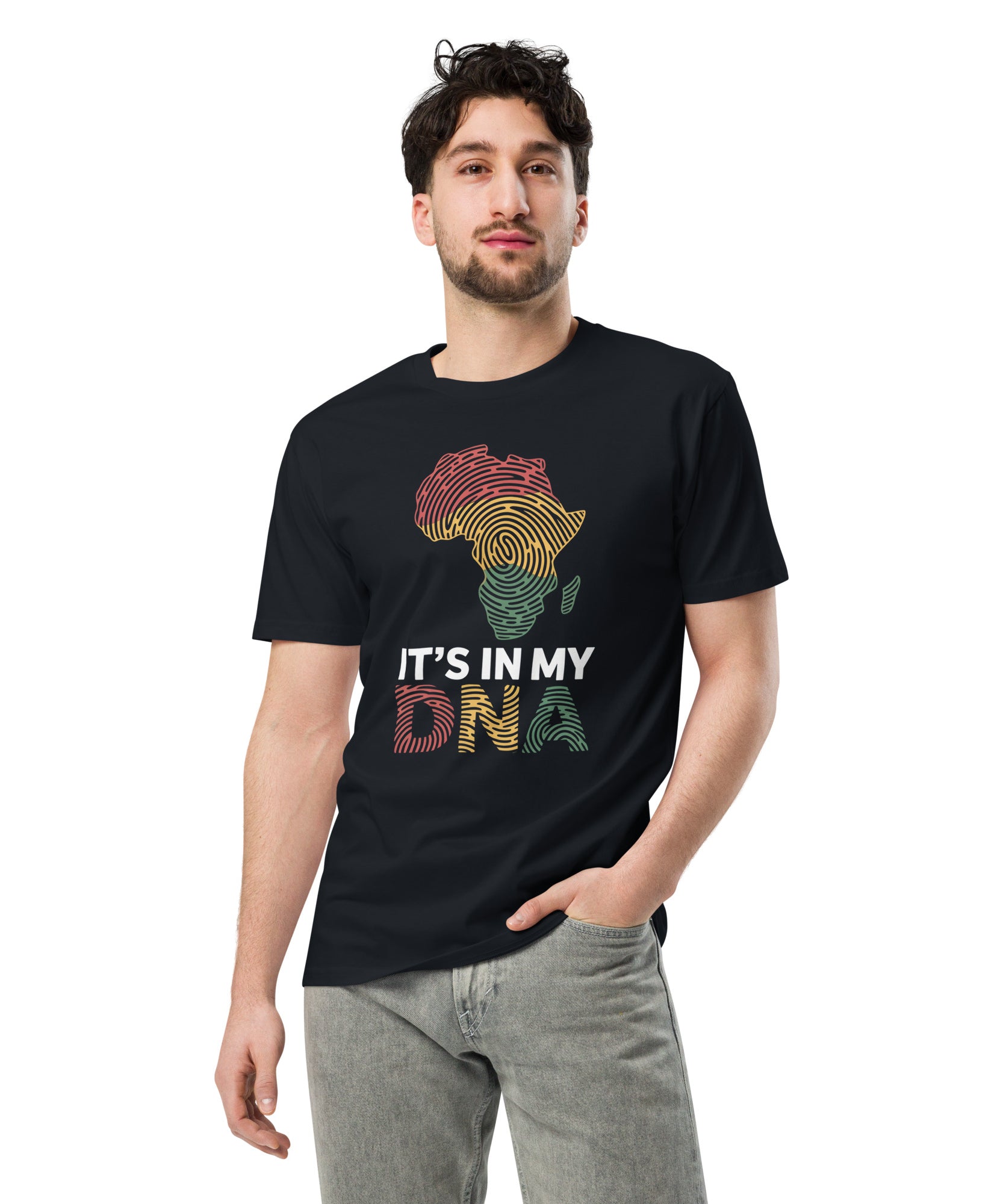 It's In My DNA African Heritage Pride Unisex Premium T-shirt | Gallory Hive