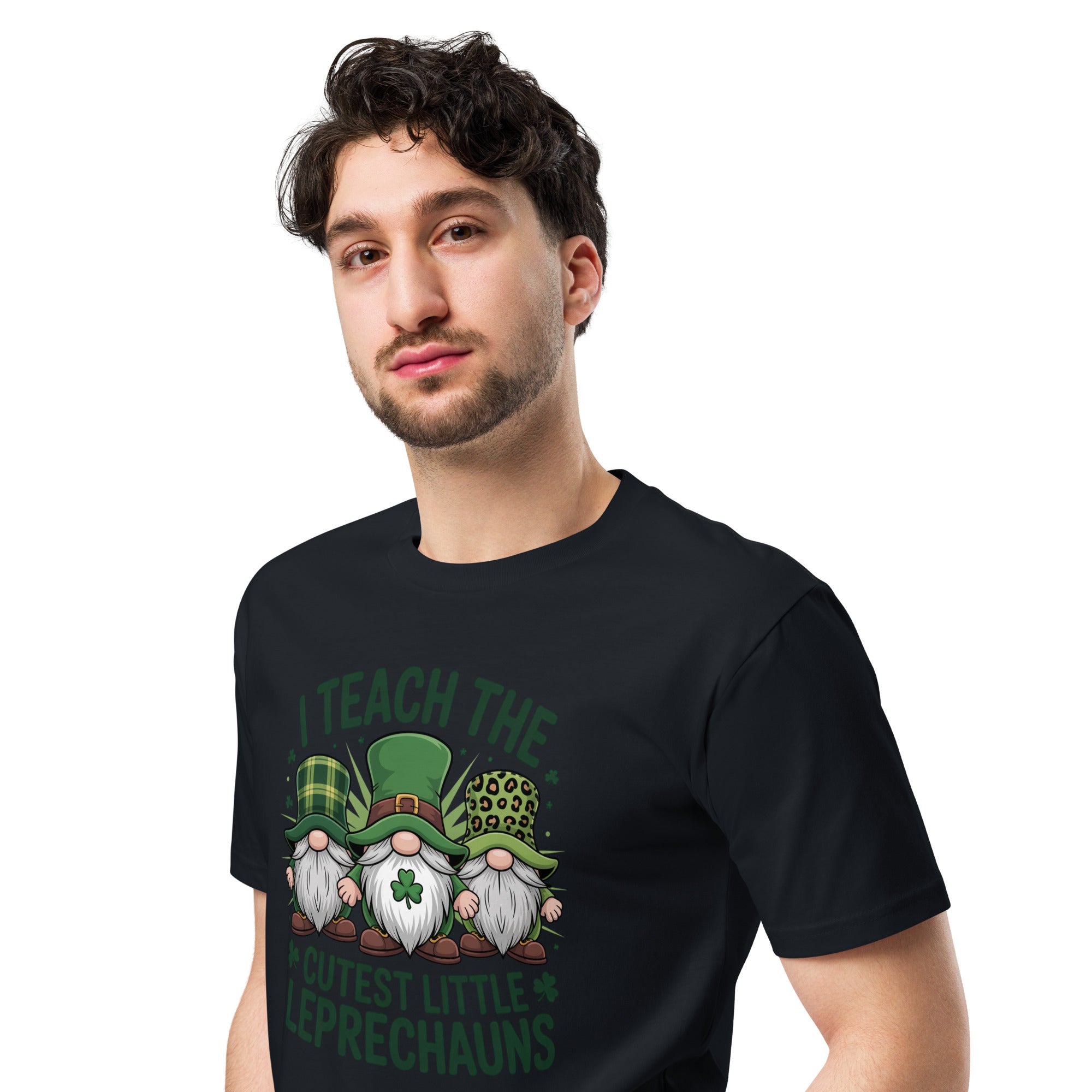 Leprechaun St Patricks Day Unisex Premium T-Shirt | Gallory Hive