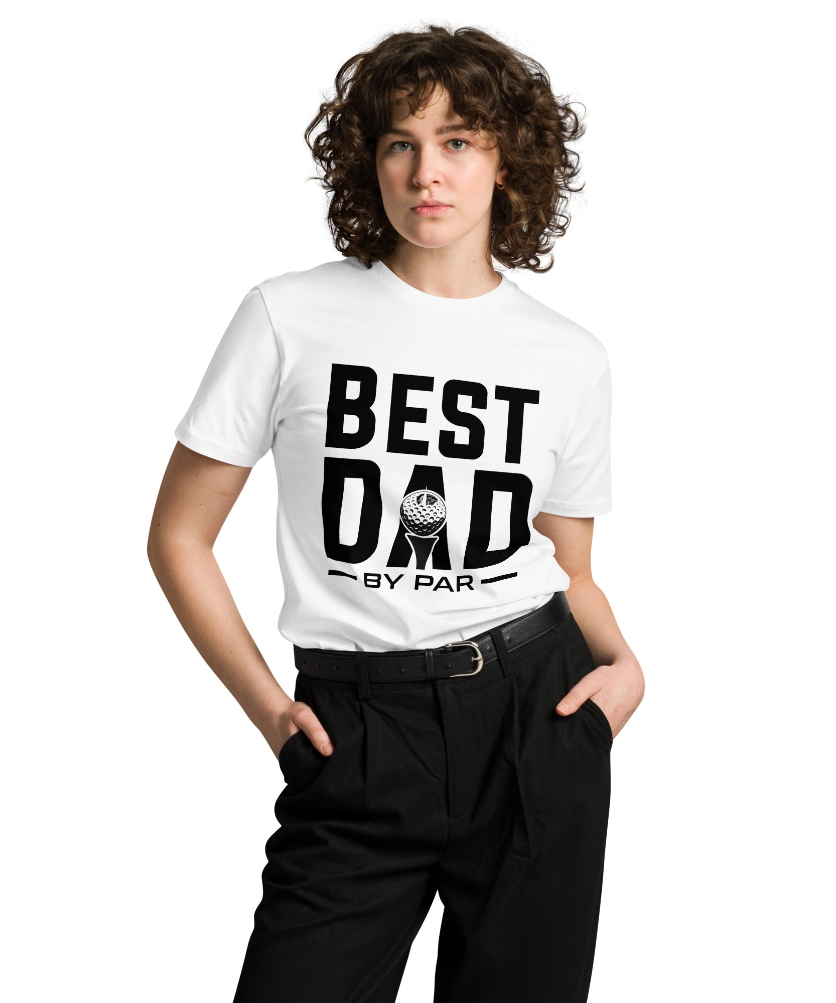 Modern Golf Art Unisex Premium T-Shirt | Gallory Hive
