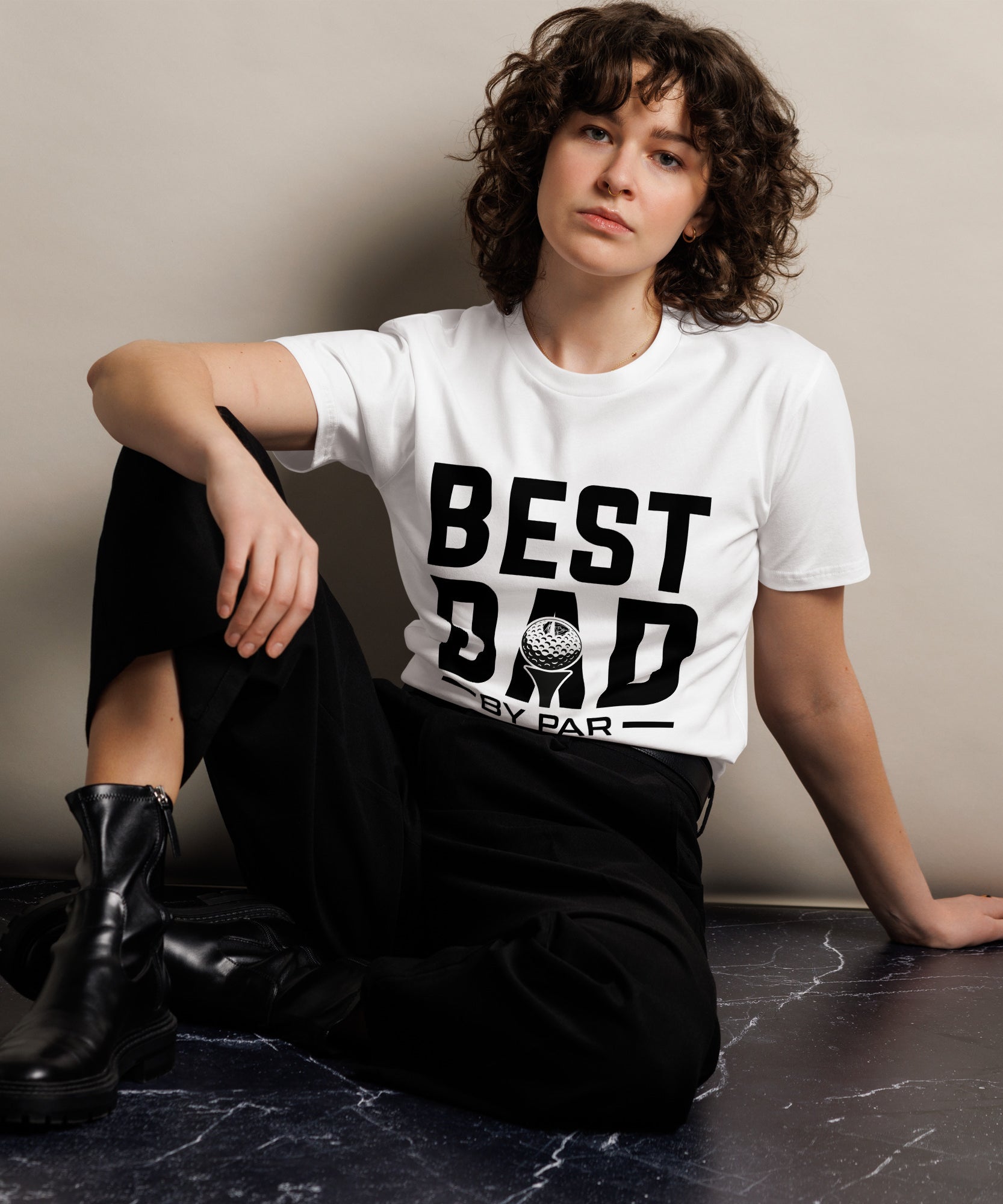 Modern Golf Art Unisex Premium T-Shirt | Gallory Hive