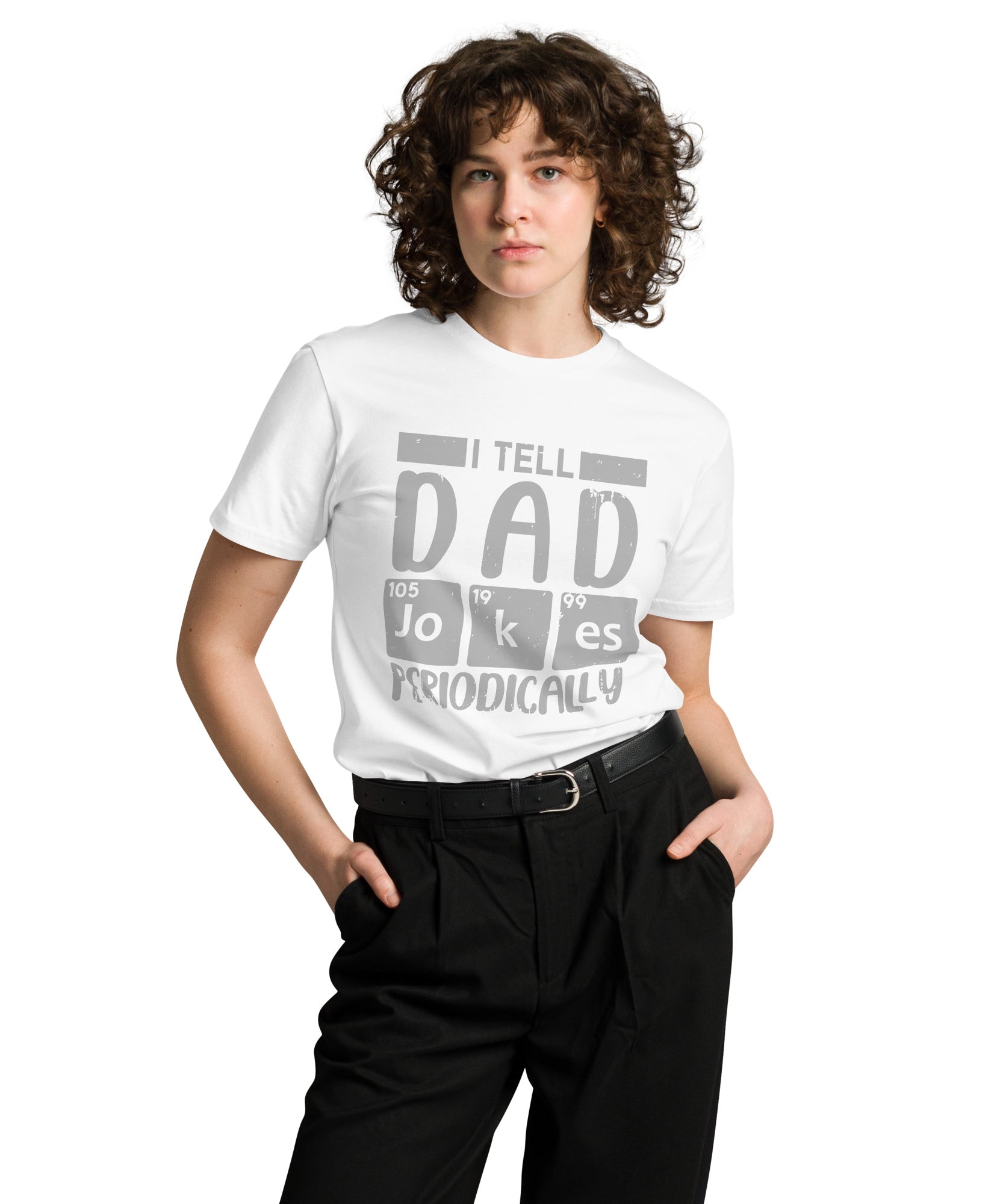Dad Jokes Premium Cotton Unisex T-Shirt | Gallory Hive