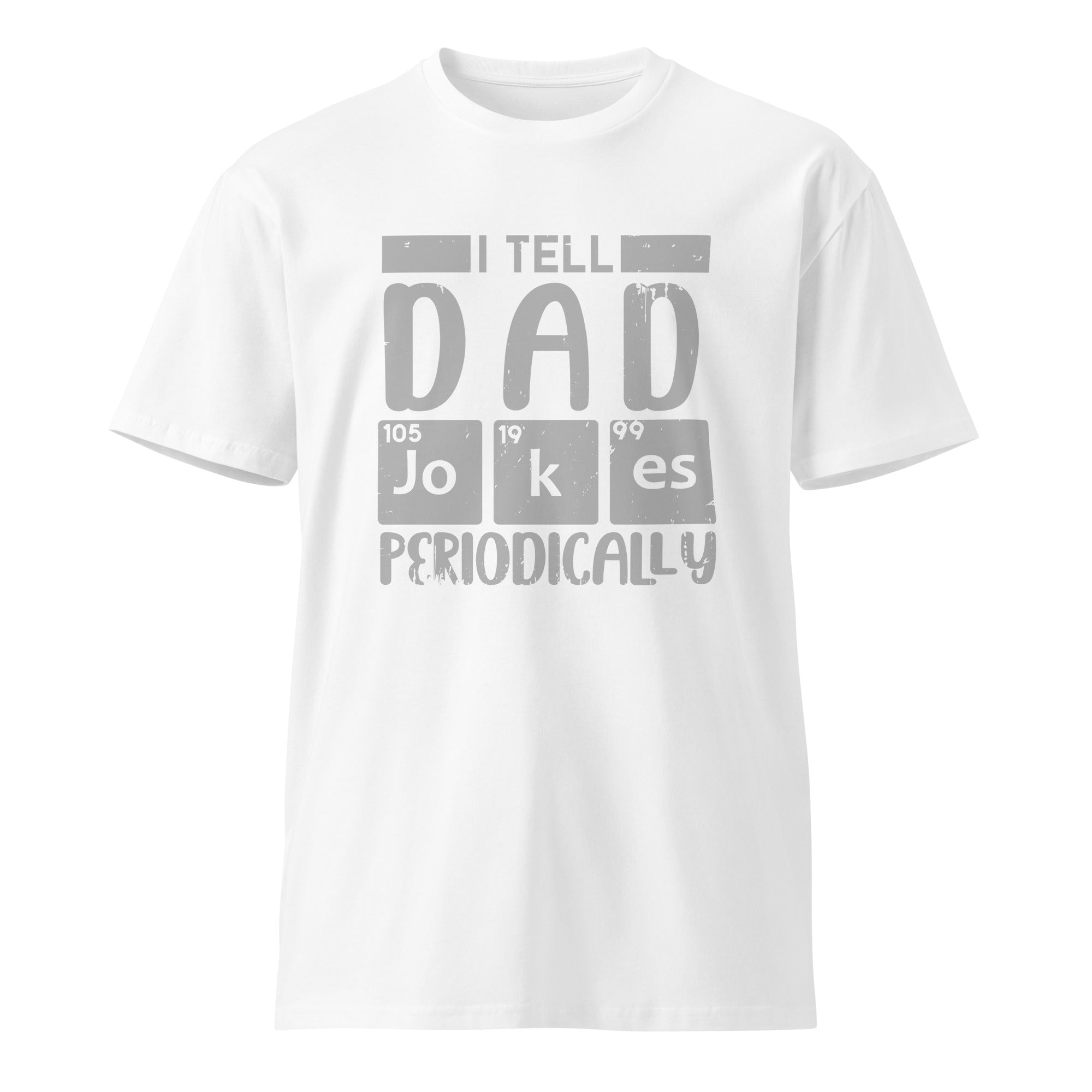 Dad Jokes Premium Cotton Unisex T-Shirt | Gallory Hive