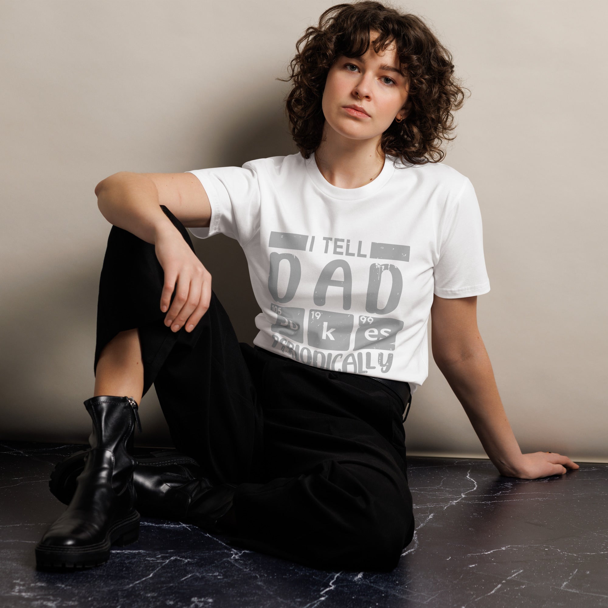 Dad Jokes Premium Cotton Unisex T-Shirt | Gallory Hive
