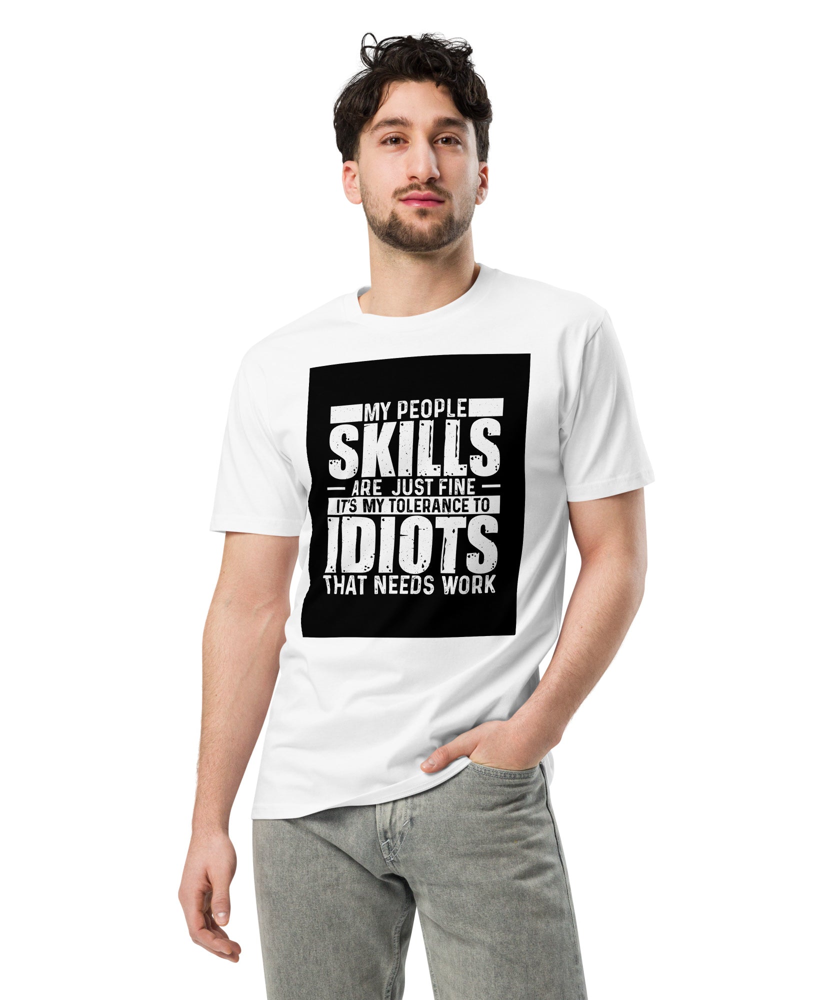 Sarcastic People Skills Unisex Graphic T-Shirt | Gallory Hive