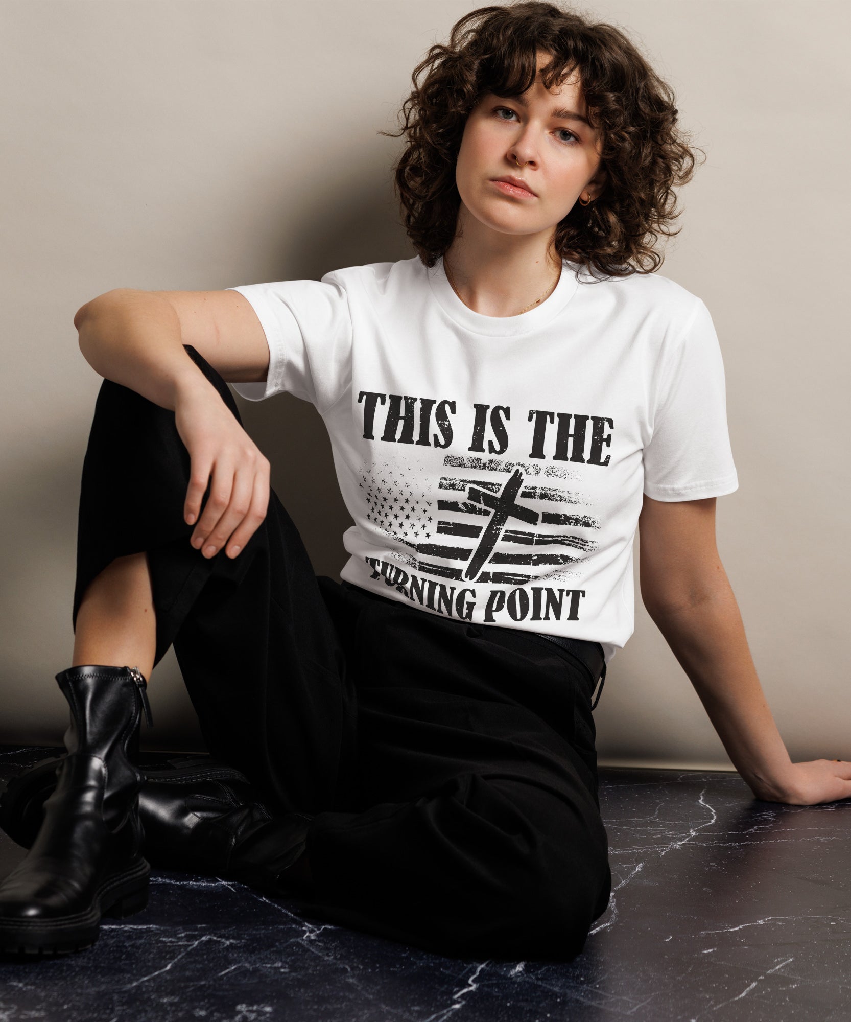 Turning Point Graphic Premium Unisex T-Shirt | Gallory Hive