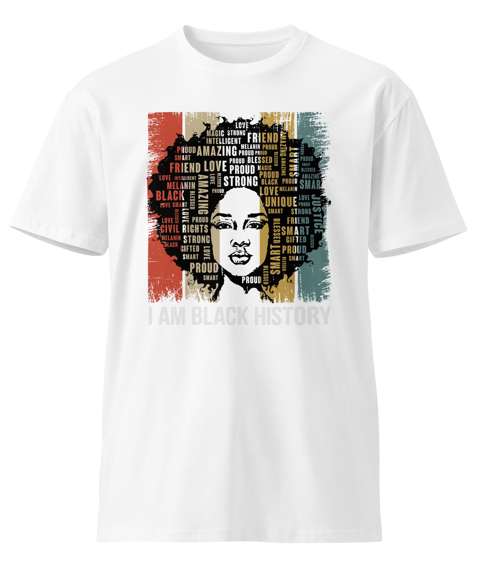 Black History Pride Premium Unisex Cotton T-Shirt | Gallory Hive