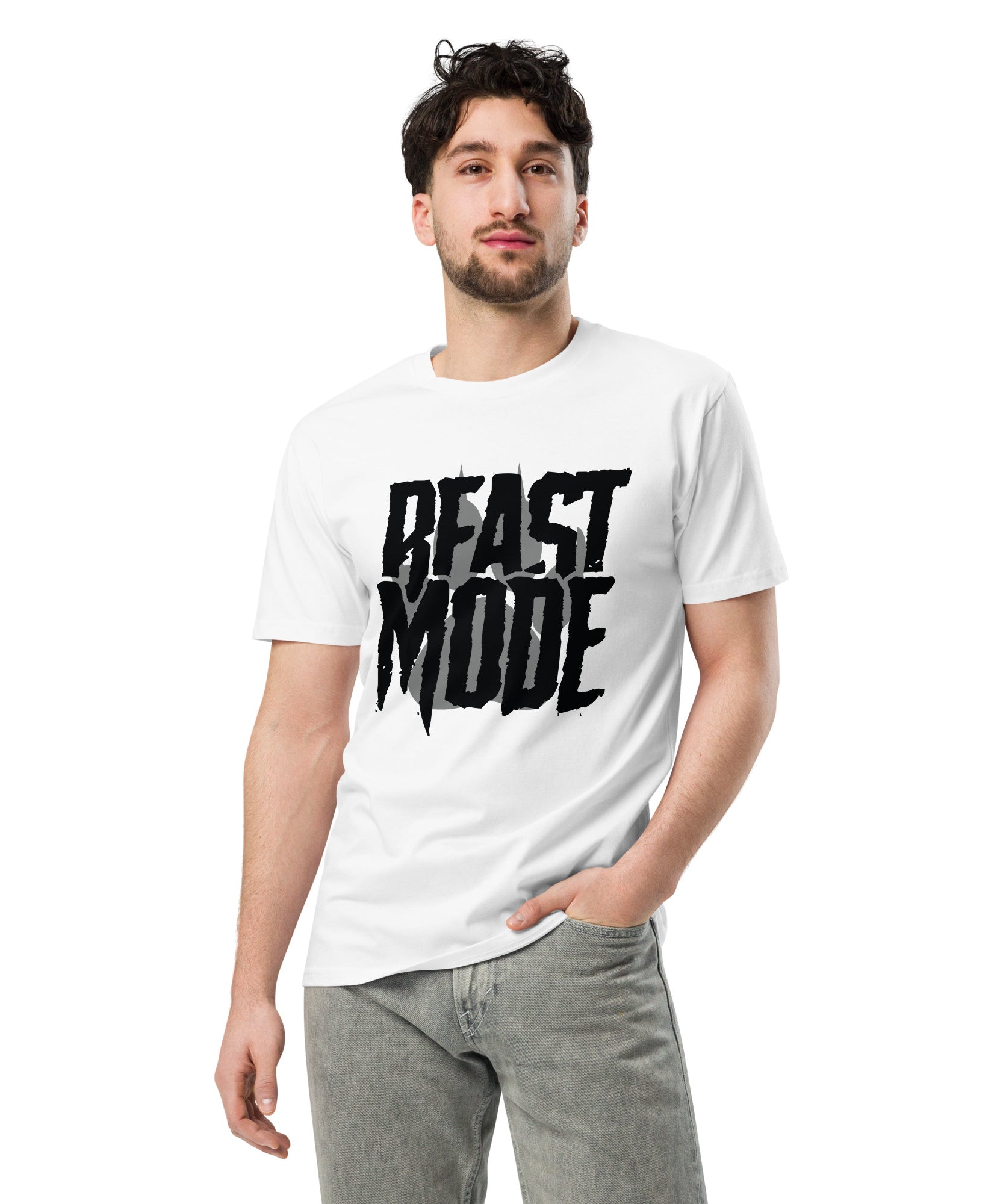 Beast Mode Workout Graphic Cotton T-Shirt | Gallory Hive