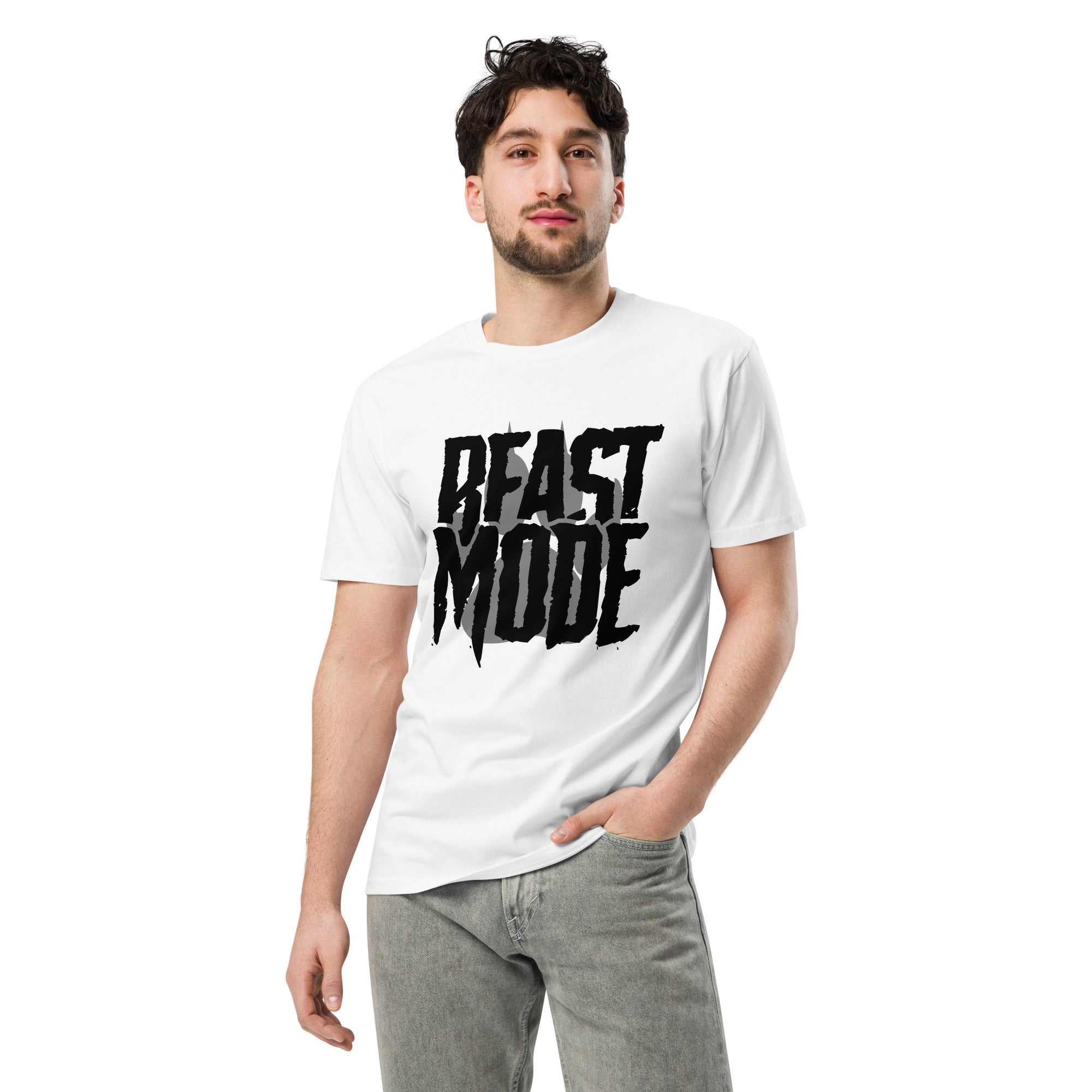 Beast Mode Workout Graphic Cotton T-Shirt | Gallory Hive