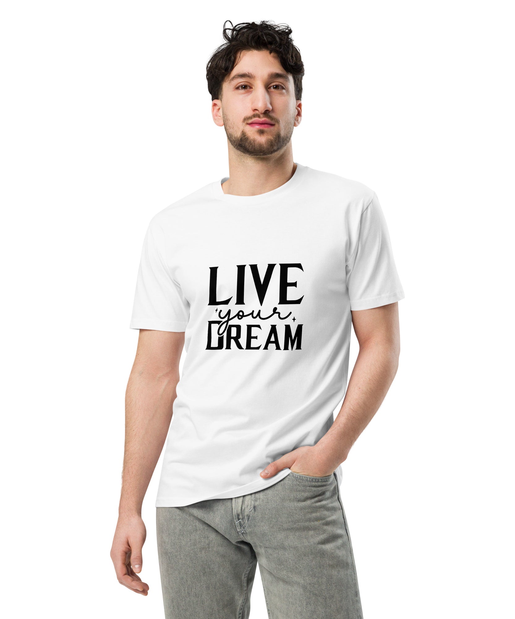 Modern Minimalist Black Graphic Cotton T-Shirt | Gallory Hive