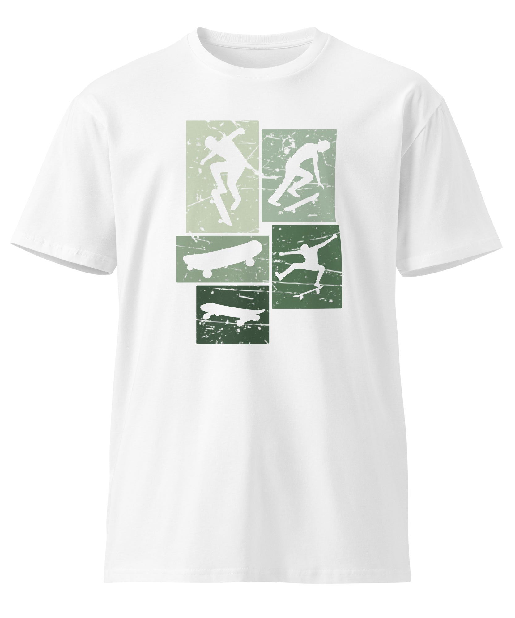 Vintage Skateboarding Cotton Premium T-Shirt | Gallory Hive