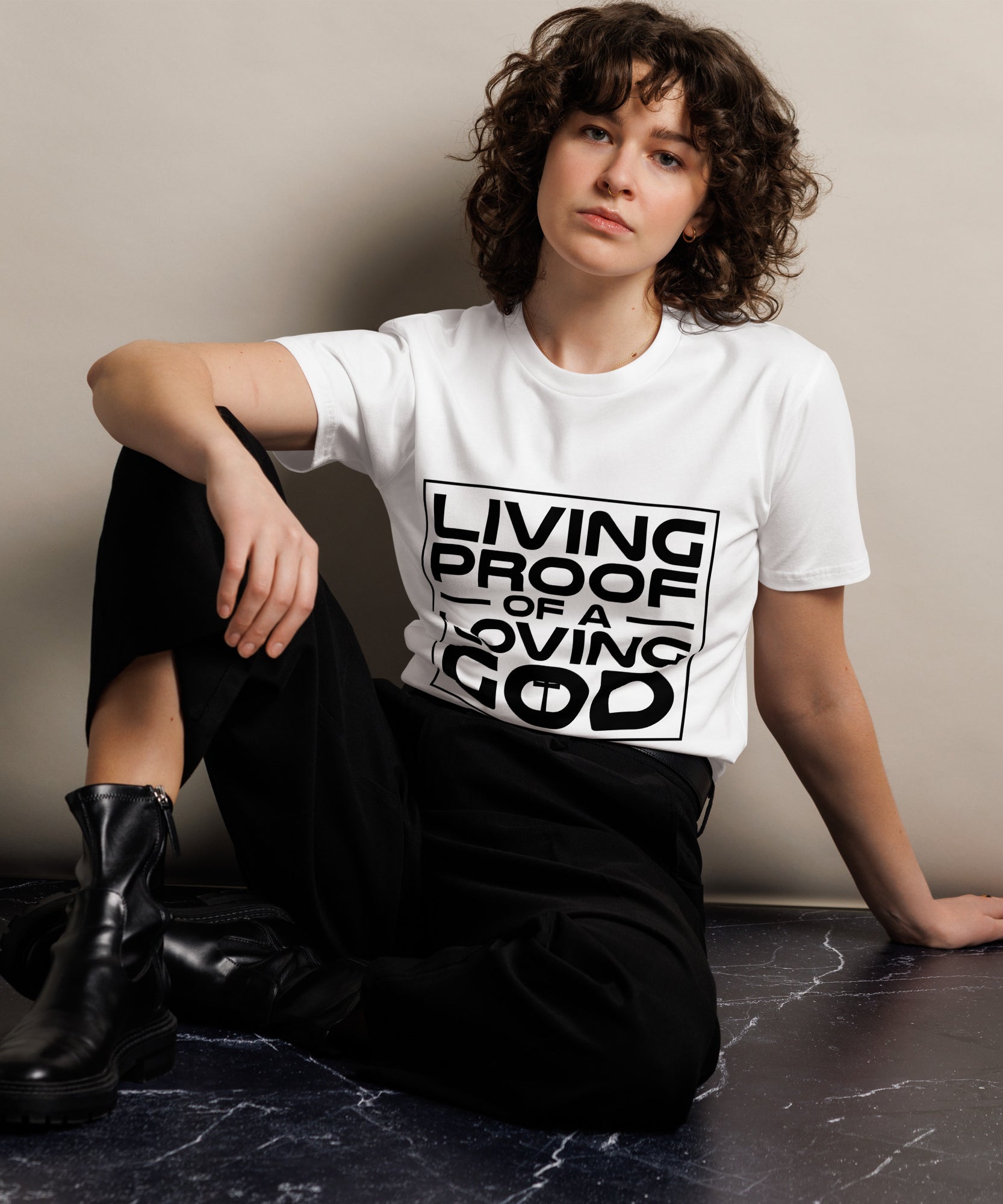 Living Proof Premium Unisex Cotton T-Shirt | Gallory Hive