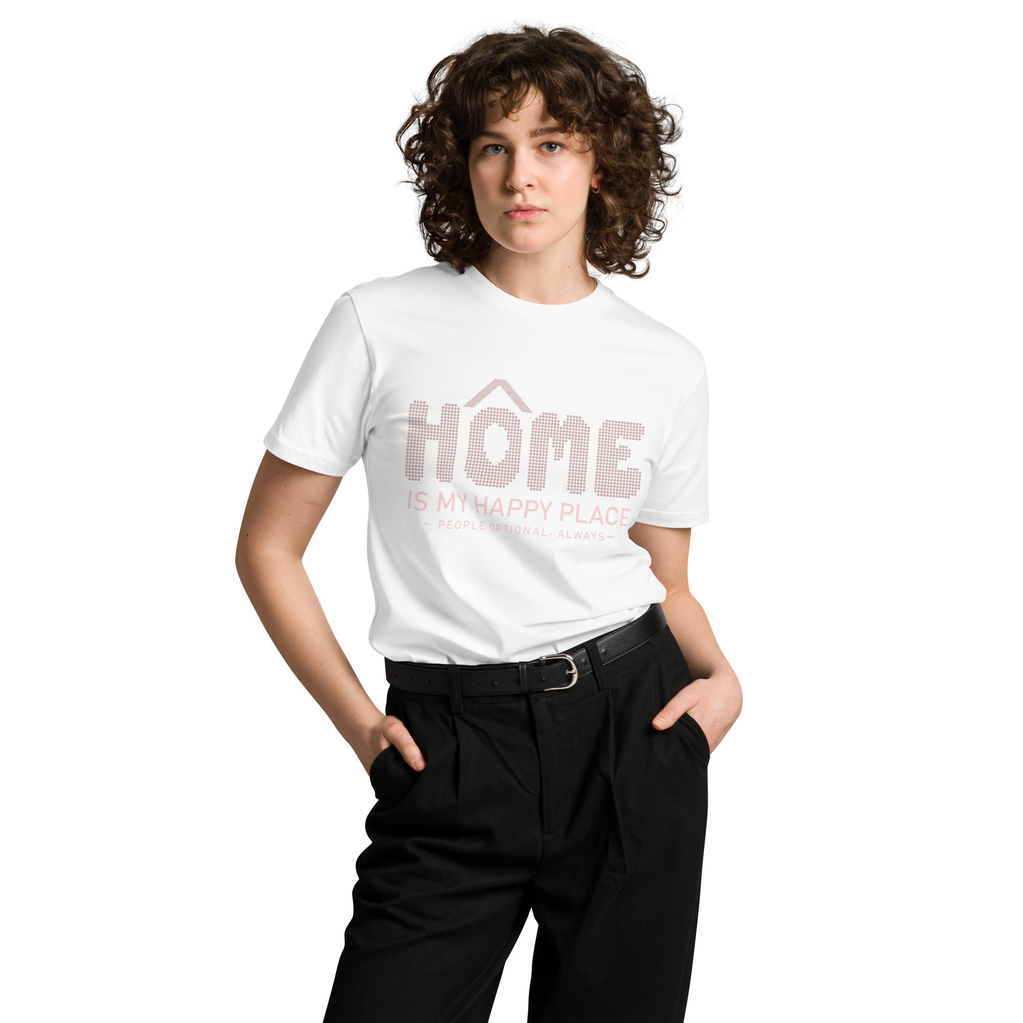 Introvert Homebody Premium Cotton T-Shirt | Gallory Hive