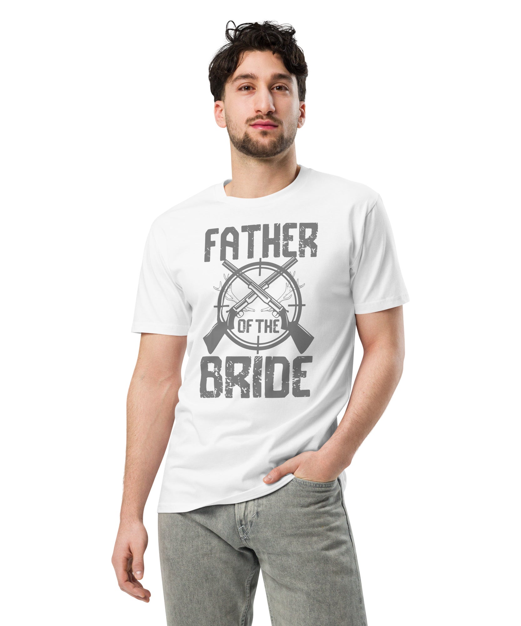 Father of the Bride Premium Cotton T-Shirt | Gallory Hive