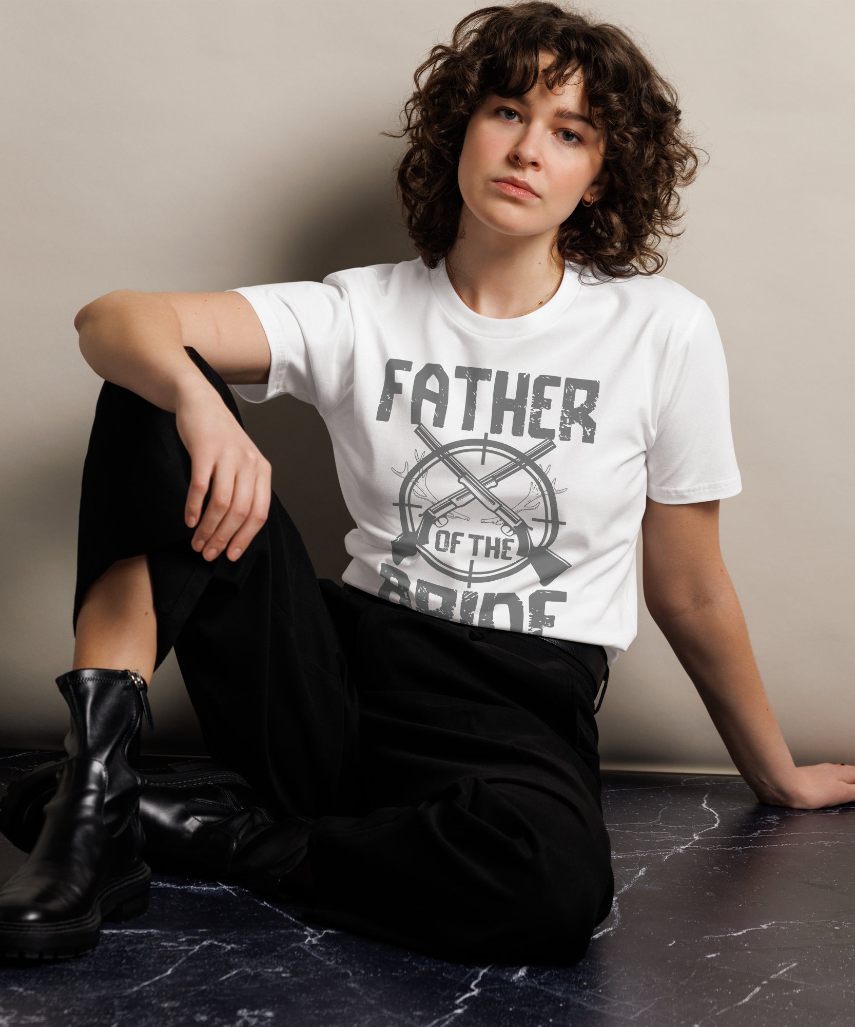 Father of the Bride Premium Cotton T-Shirt | Gallory Hive