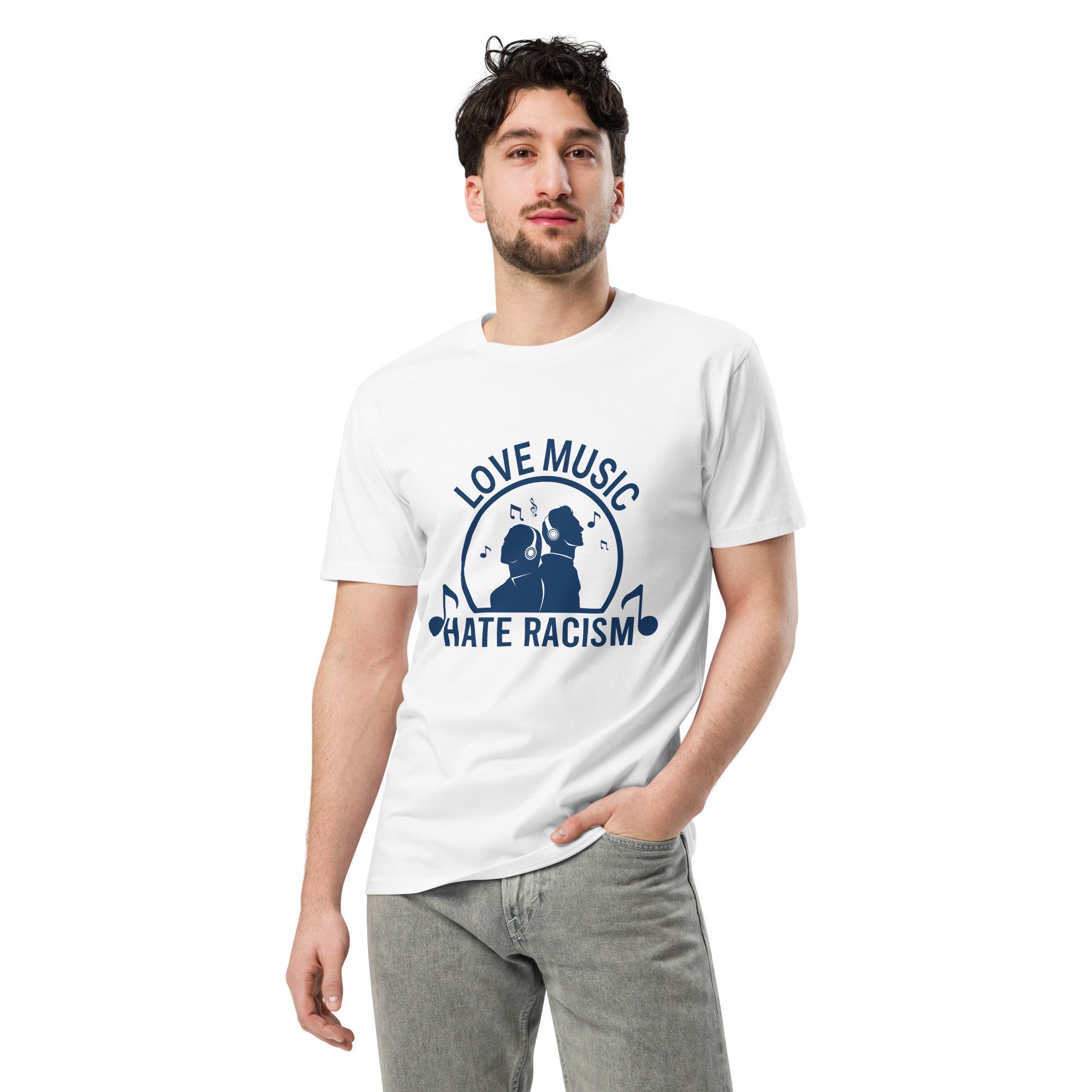 Love Music Hate Racism T-Shirt | Gallory Hive