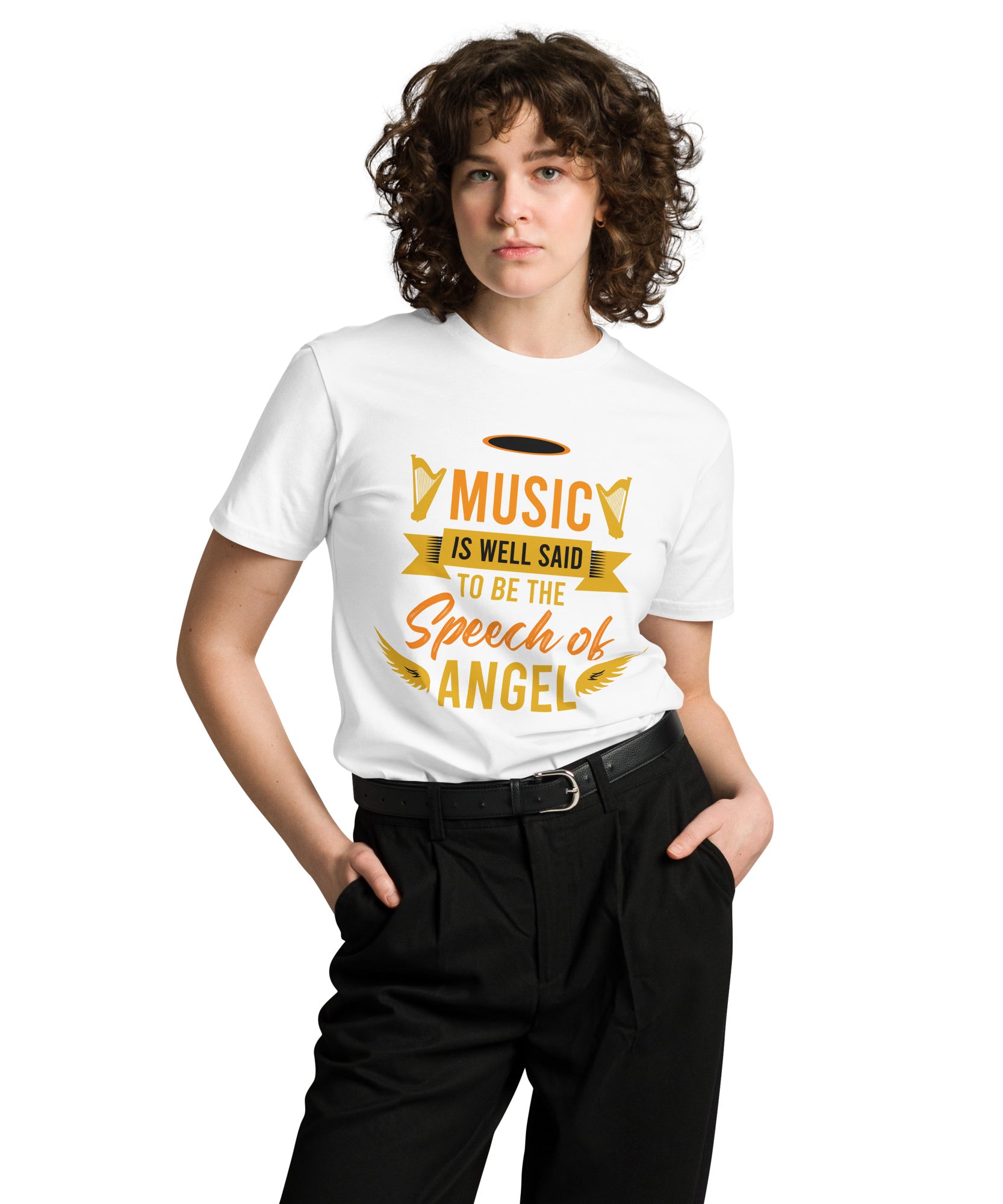 Music Is the Speech of Angels T-Shirt | Gallory Hive