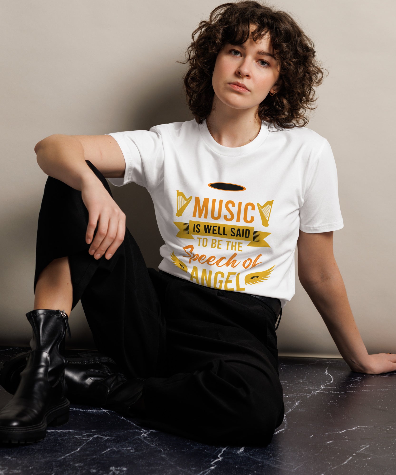 Music Is the Speech of Angels T-Shirt | Gallory Hive