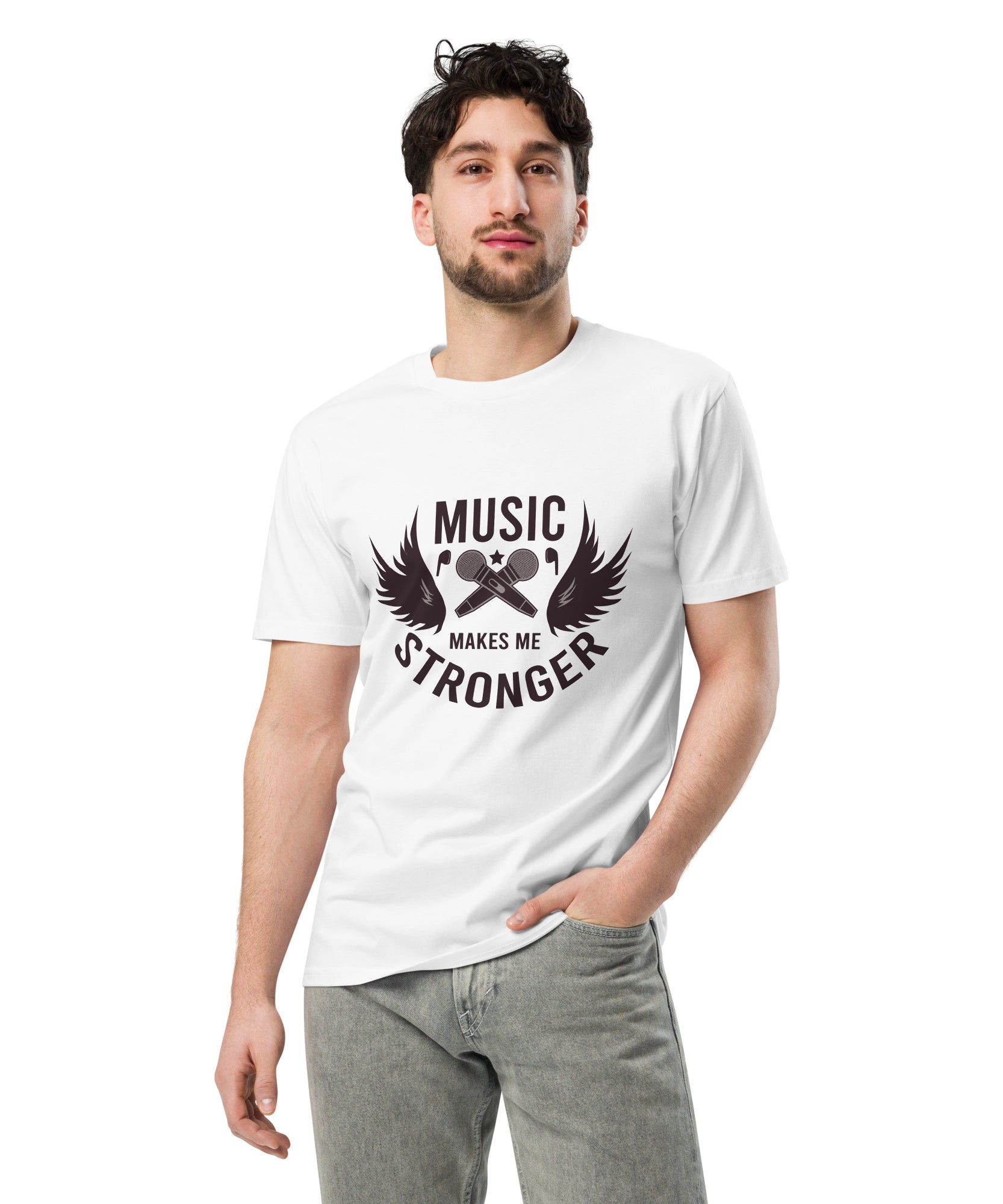 Music Makes Me Stronger T-Shirt | Gallory Hive