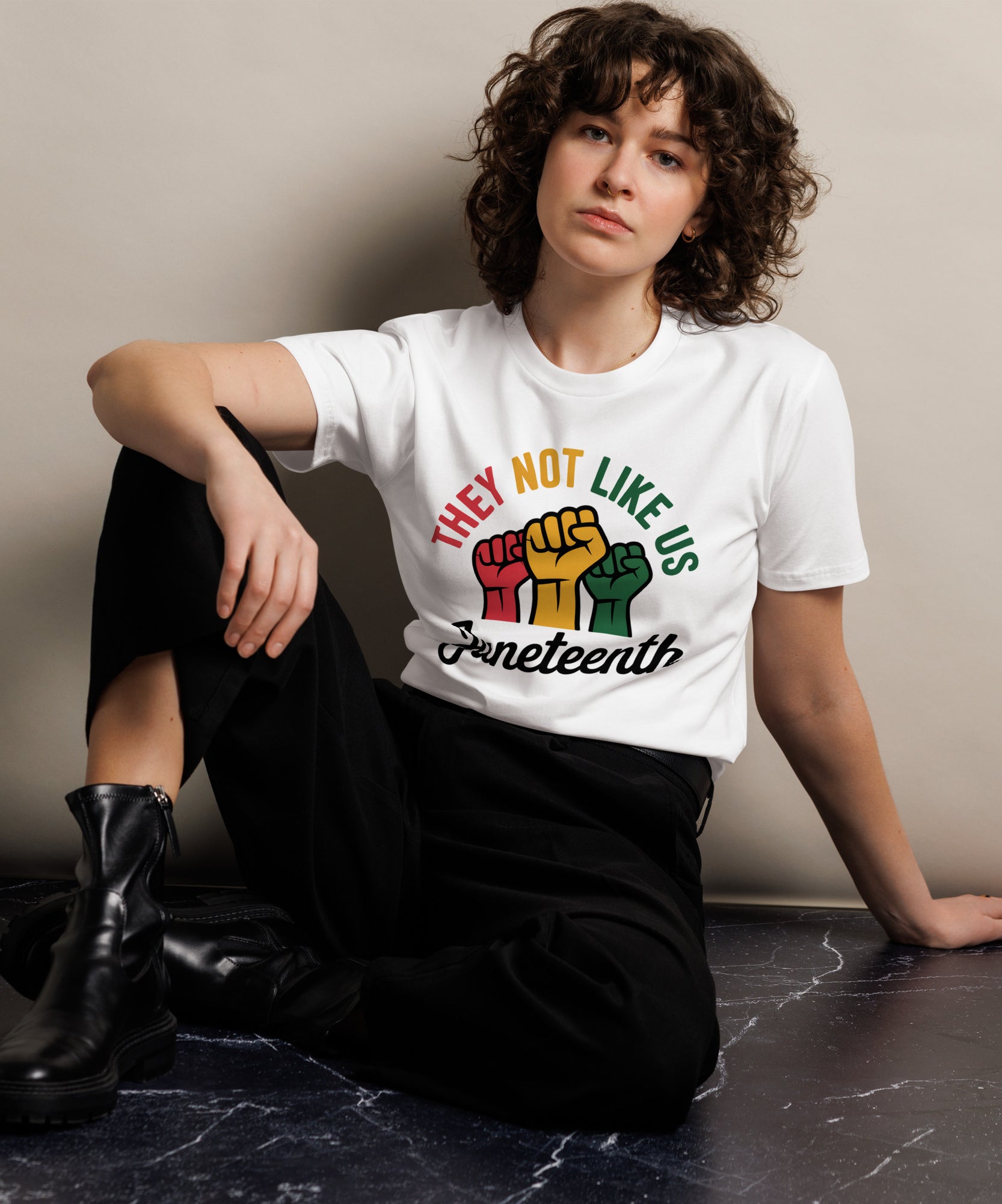 They Not Like Us Graphic Unisex Premium Cotton T-Shirt | Gallory Hive