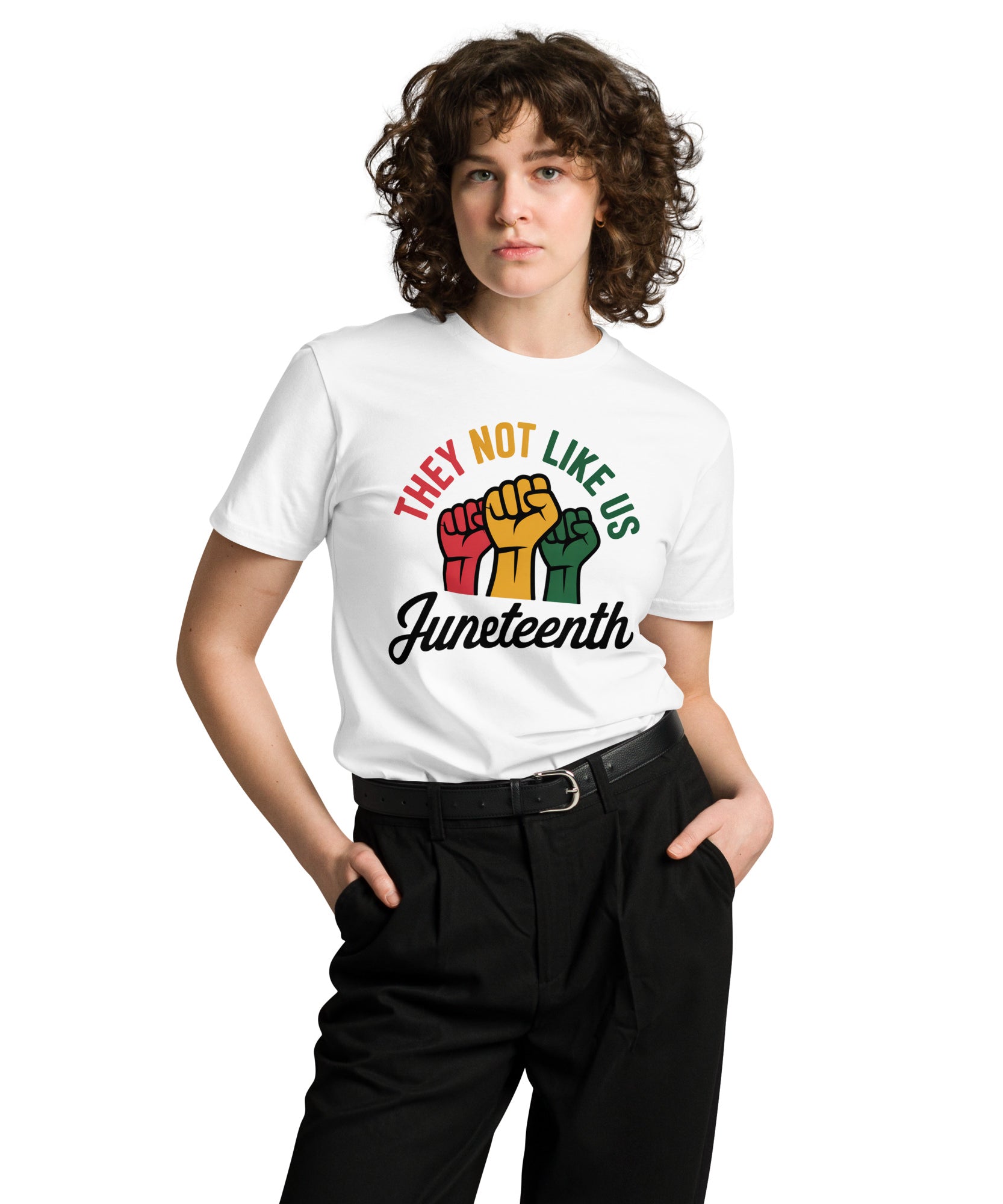 They Not Like Us Graphic Unisex Premium Cotton T-Shirt | Gallory Hive