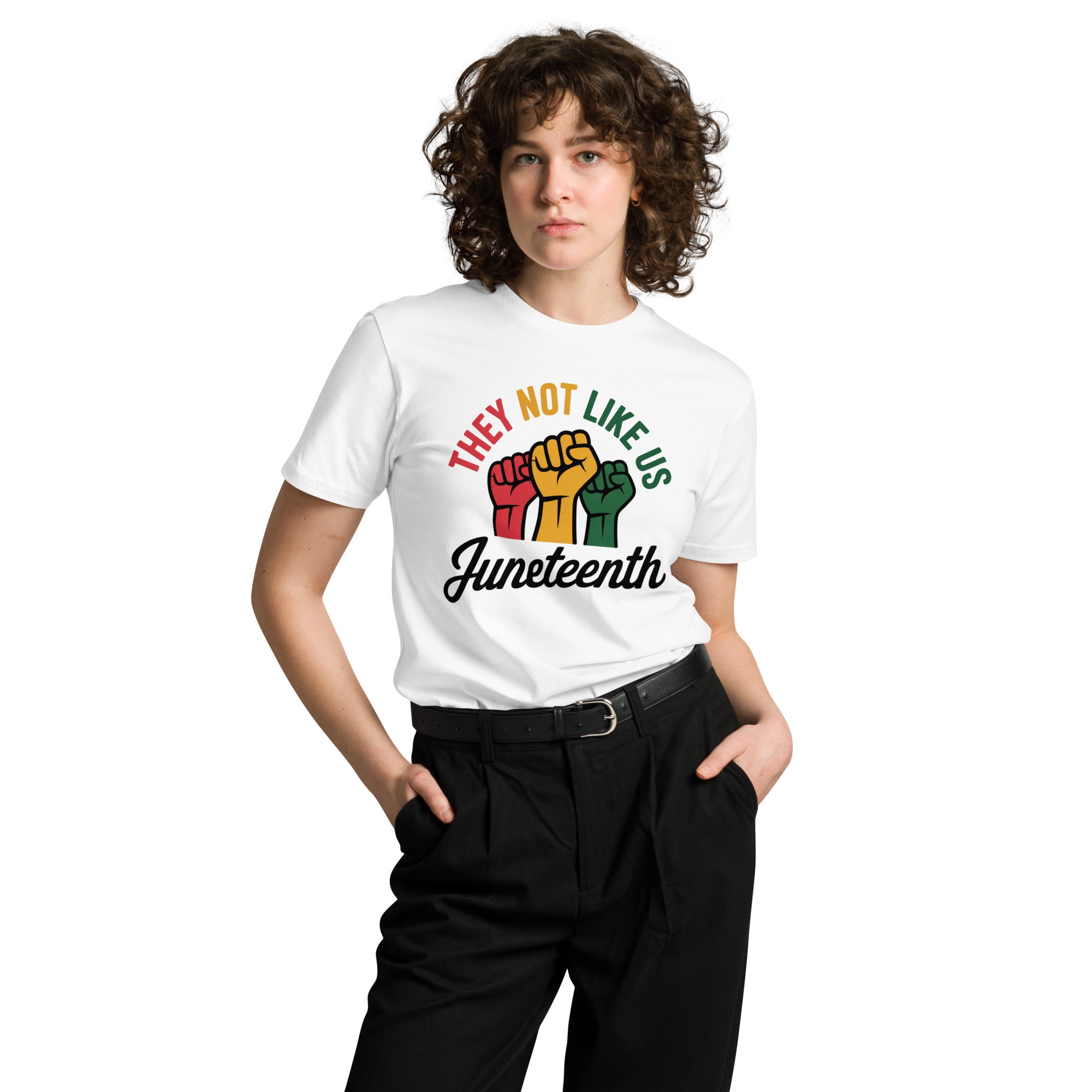 They Not Like Us Graphic Unisex Premium Cotton T-Shirt | Gallory Hive