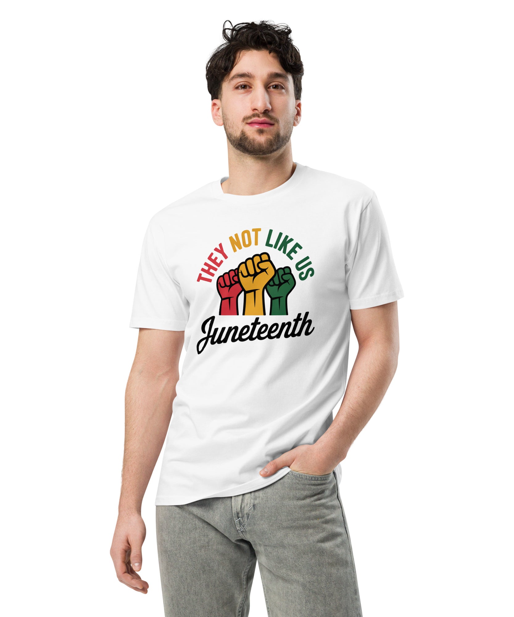 They Not Like Us Graphic Unisex Premium Cotton T-Shirt | Gallory Hive