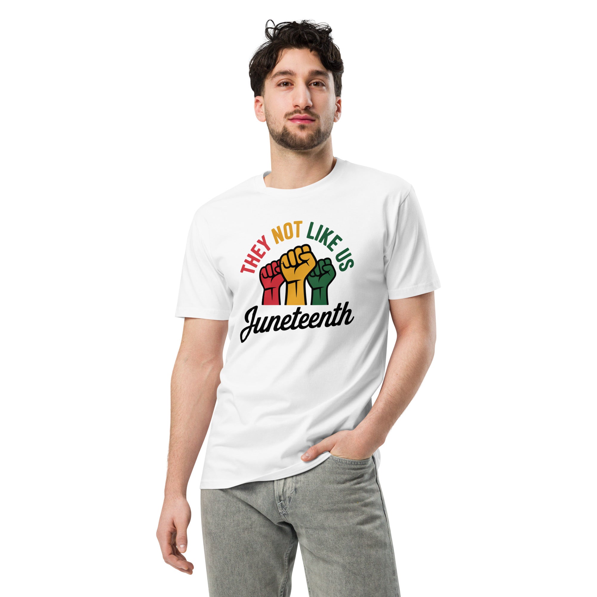 They Not Like Us Graphic Unisex Premium Cotton T-Shirt | Gallory Hive