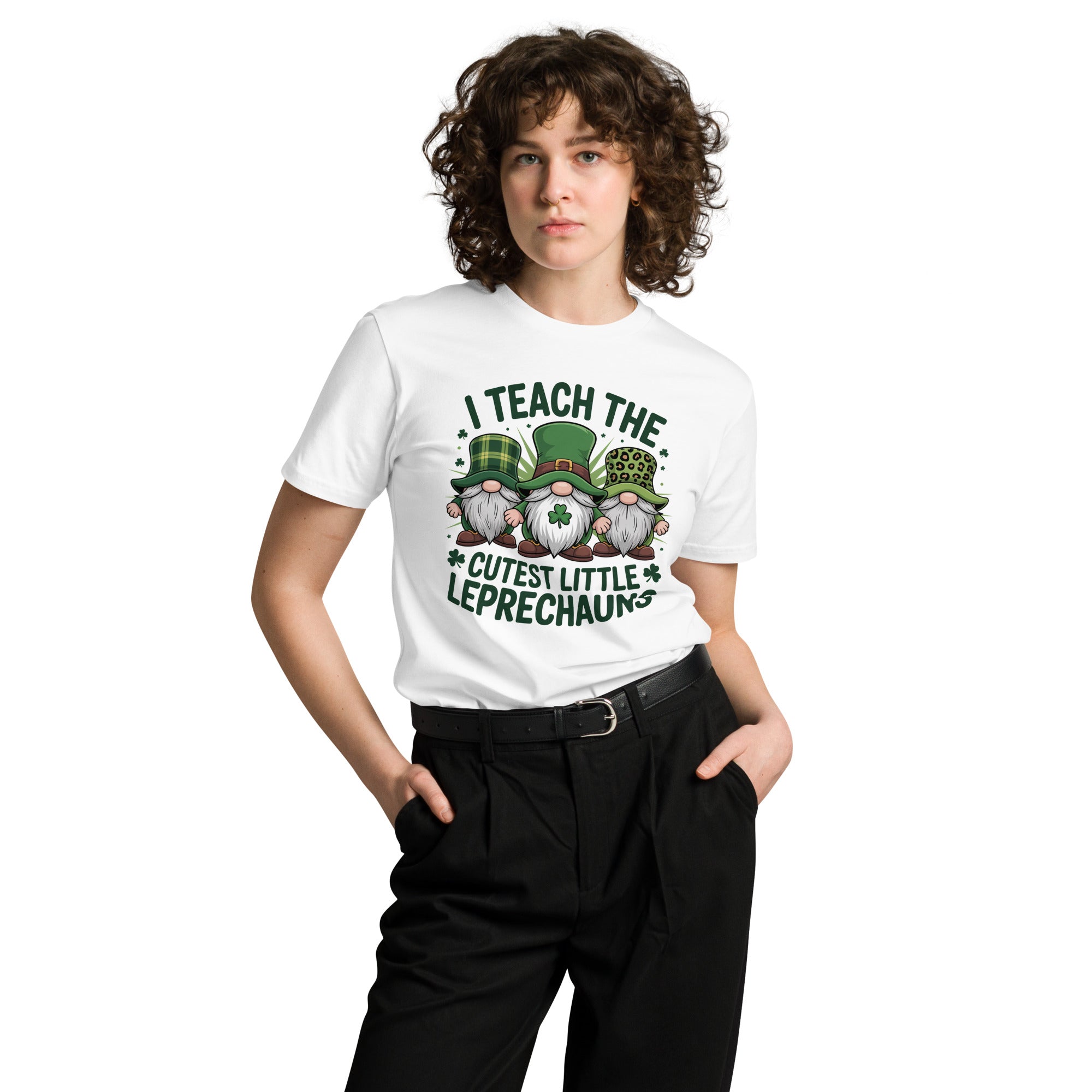 Leprechaun St Patricks Day Unisex Premium T-Shirt | Gallory Hive