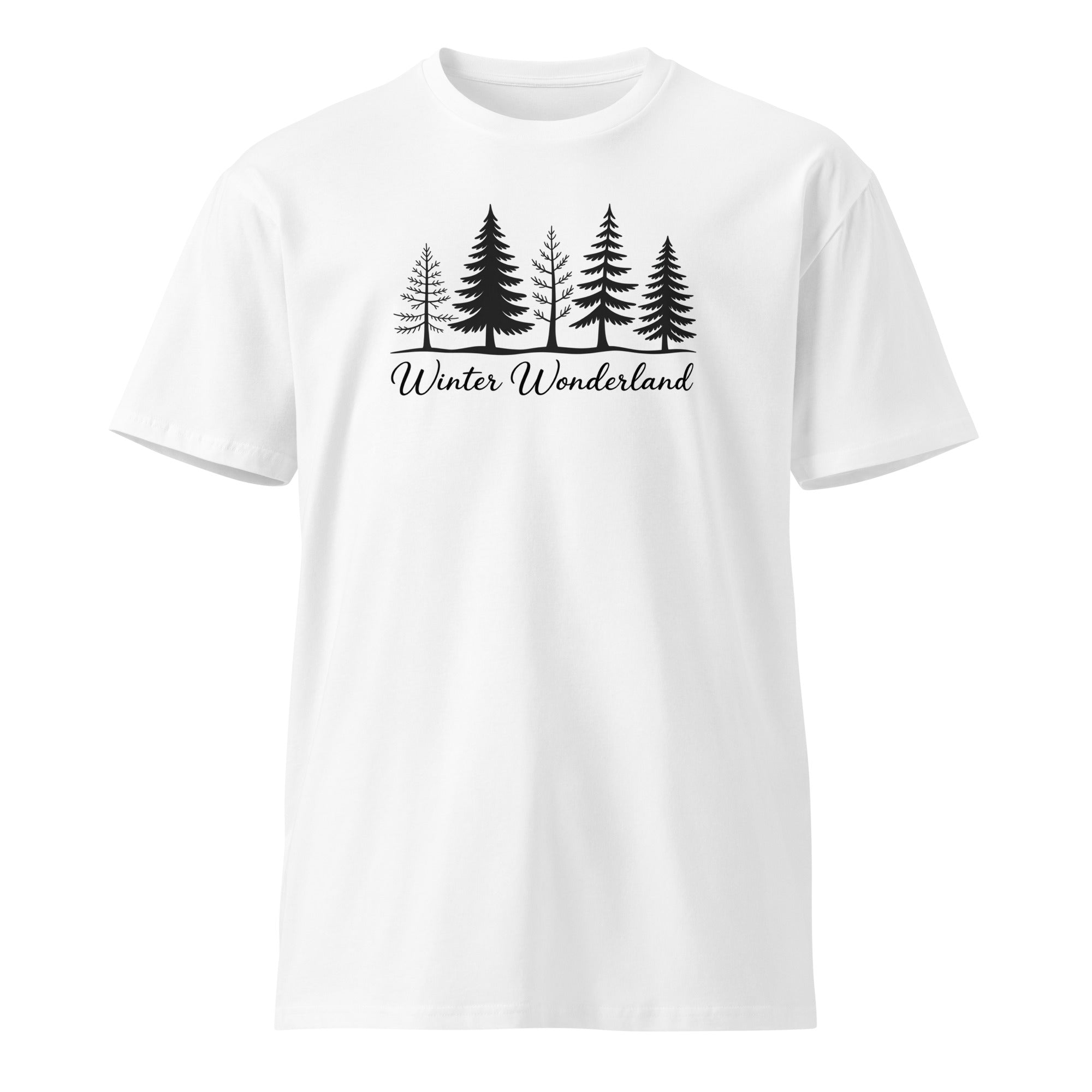 Nature Whisper Forest Trees Graphic Unisex Premium T-Shirt | Gallory Hive