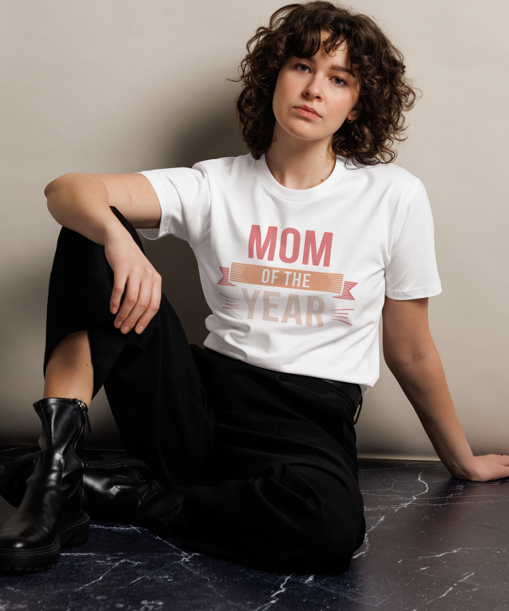 Mom of the Year Funny Mother's Day Premium T-shirt | Gallory Hive