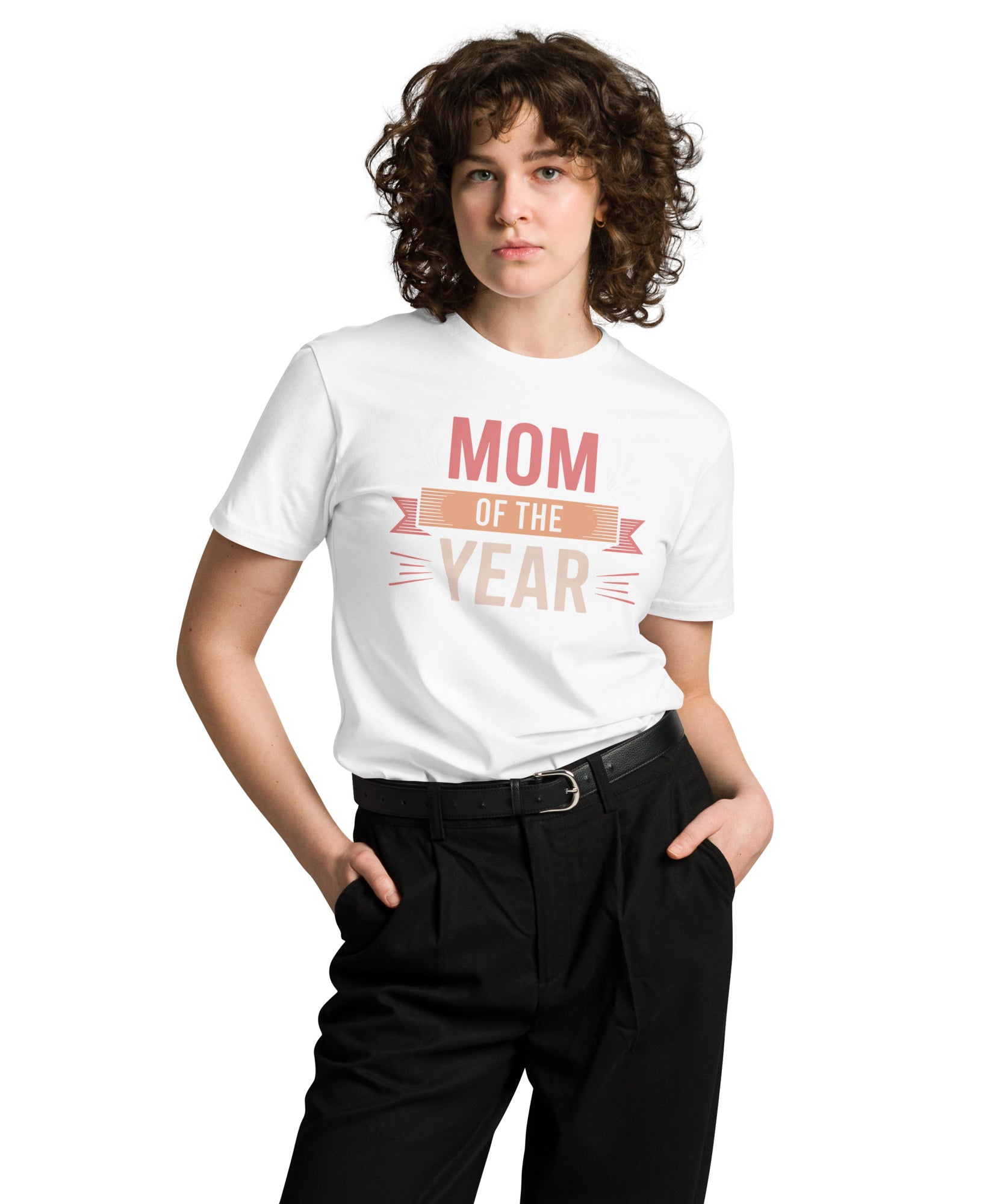 Mom of the Year Funny Mother's Day Premium T-shirt | Gallory Hive