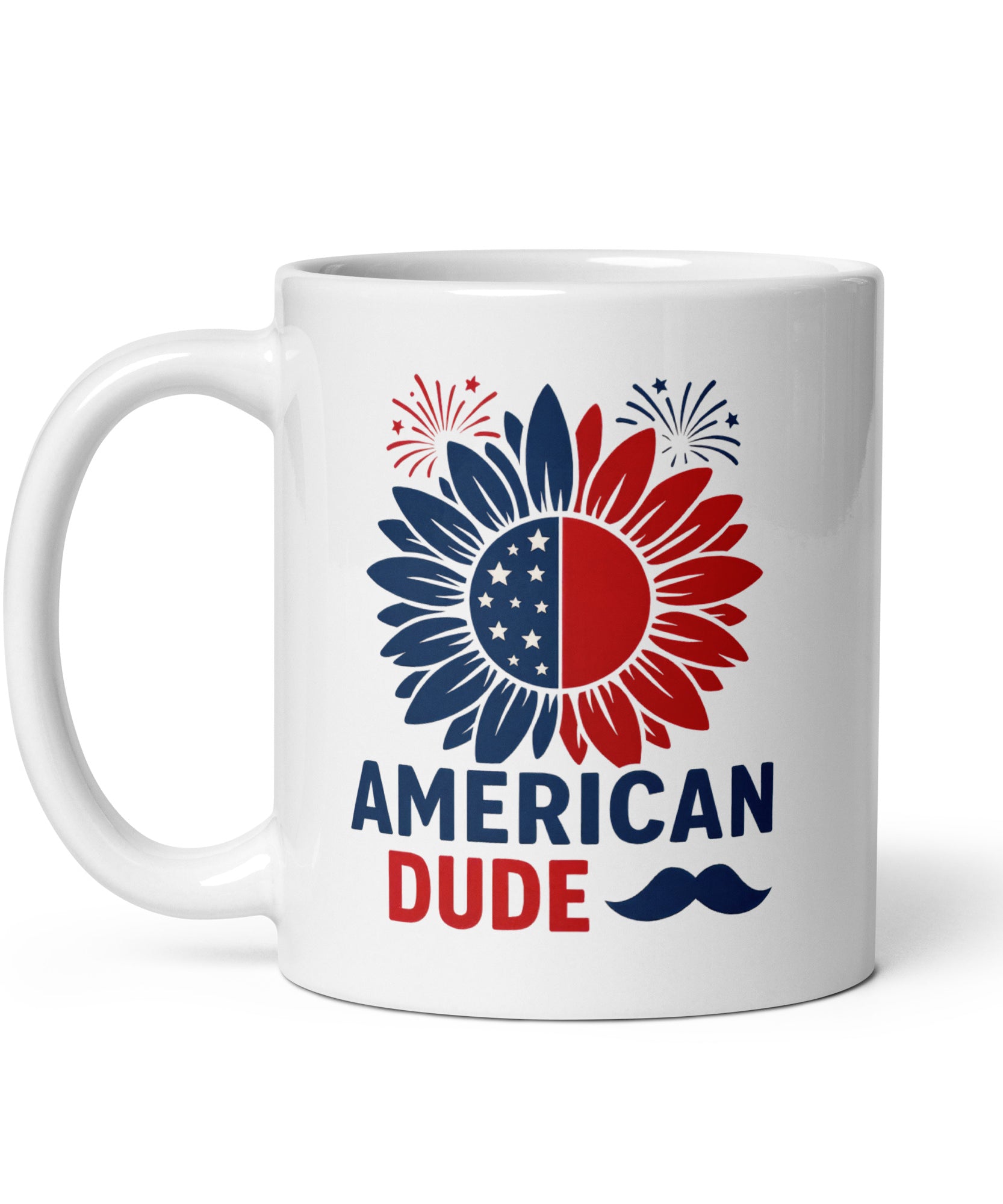 American Dude Coffee Mug – USA Pride Design | Gallory Hive